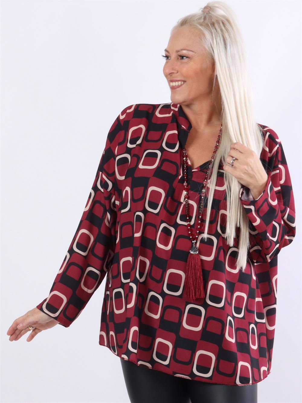 Ginny - Simpel tunika med v-udskæring