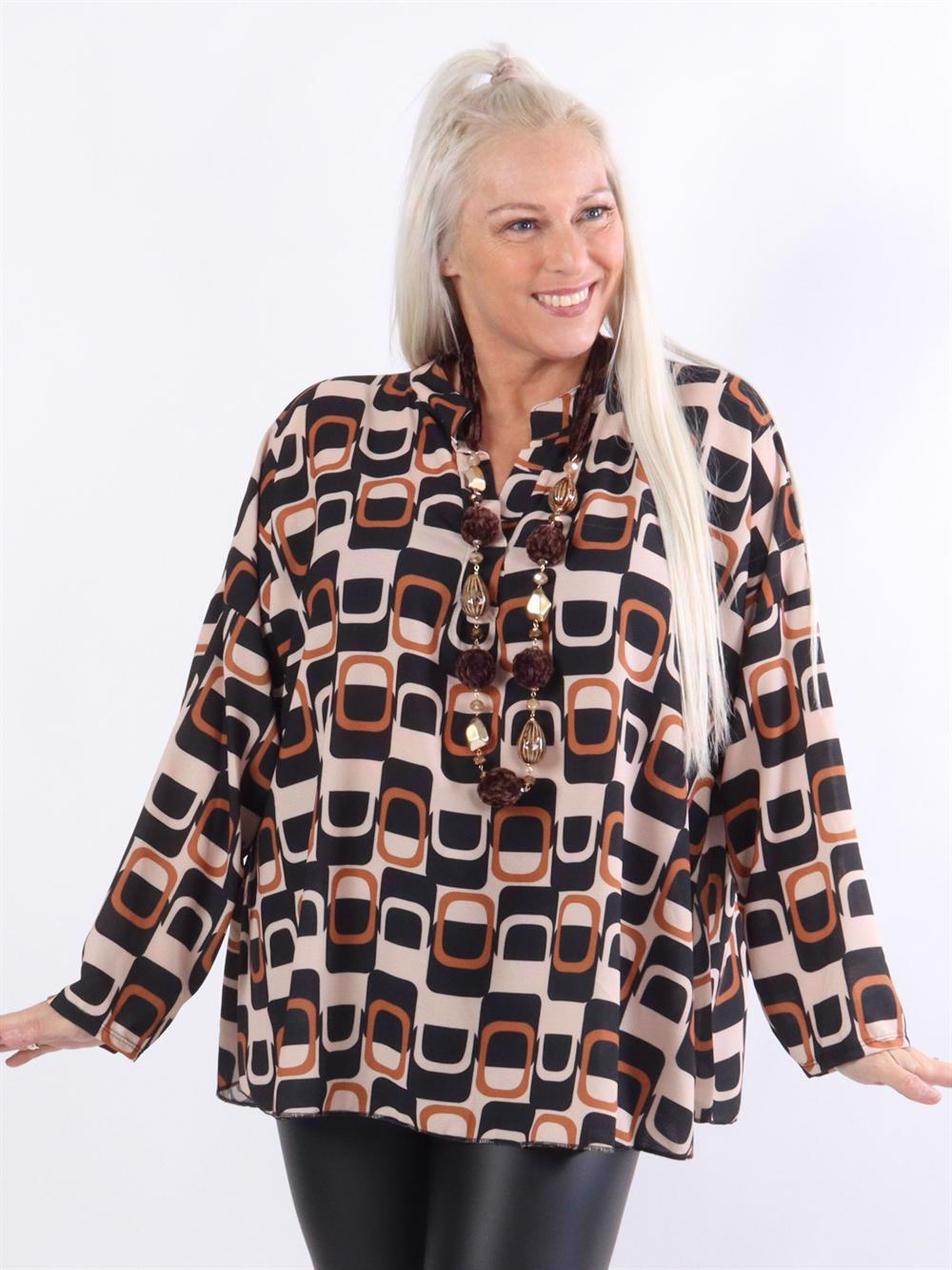 Ginny - Simpel tunika med v-udskæring