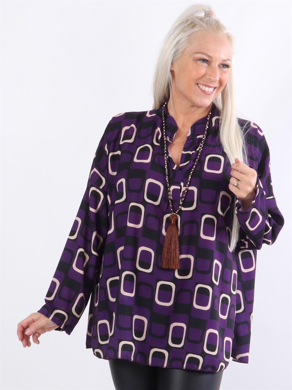 Ginny - Simpel tunika med v-udskæring