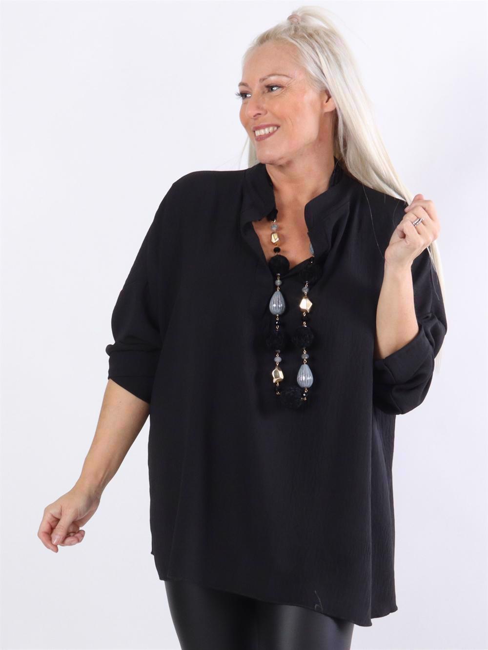 Ginny - Simpel tunika med v-udskæring