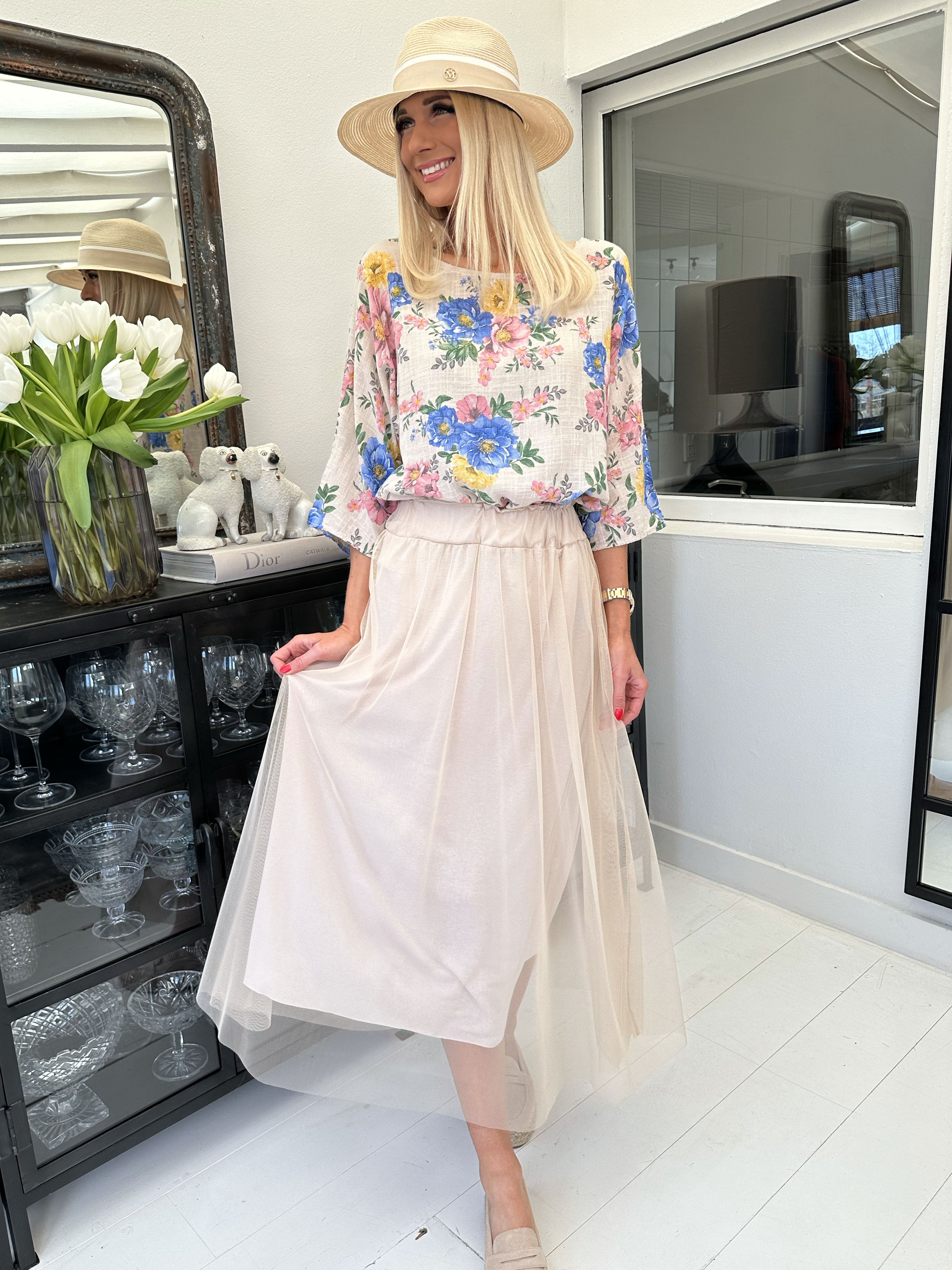 Abigal - Fin tyl nederdel