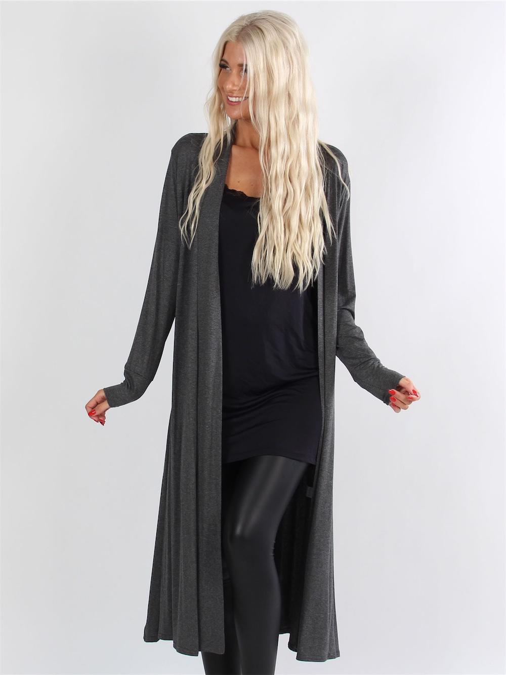 Mikkala - Lang basic cardigan (bestseller)