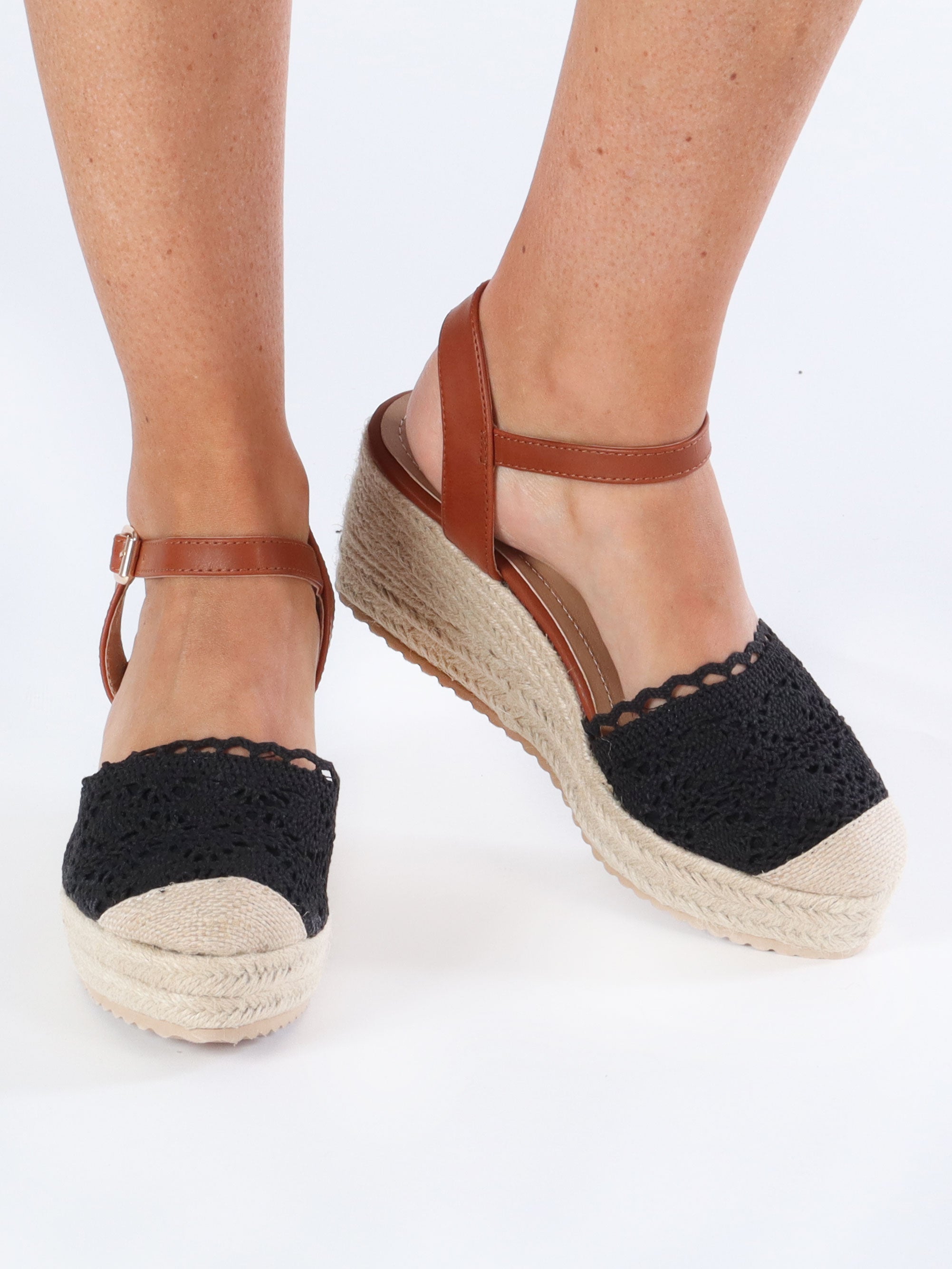 Viola - Sandaler med kilehæle