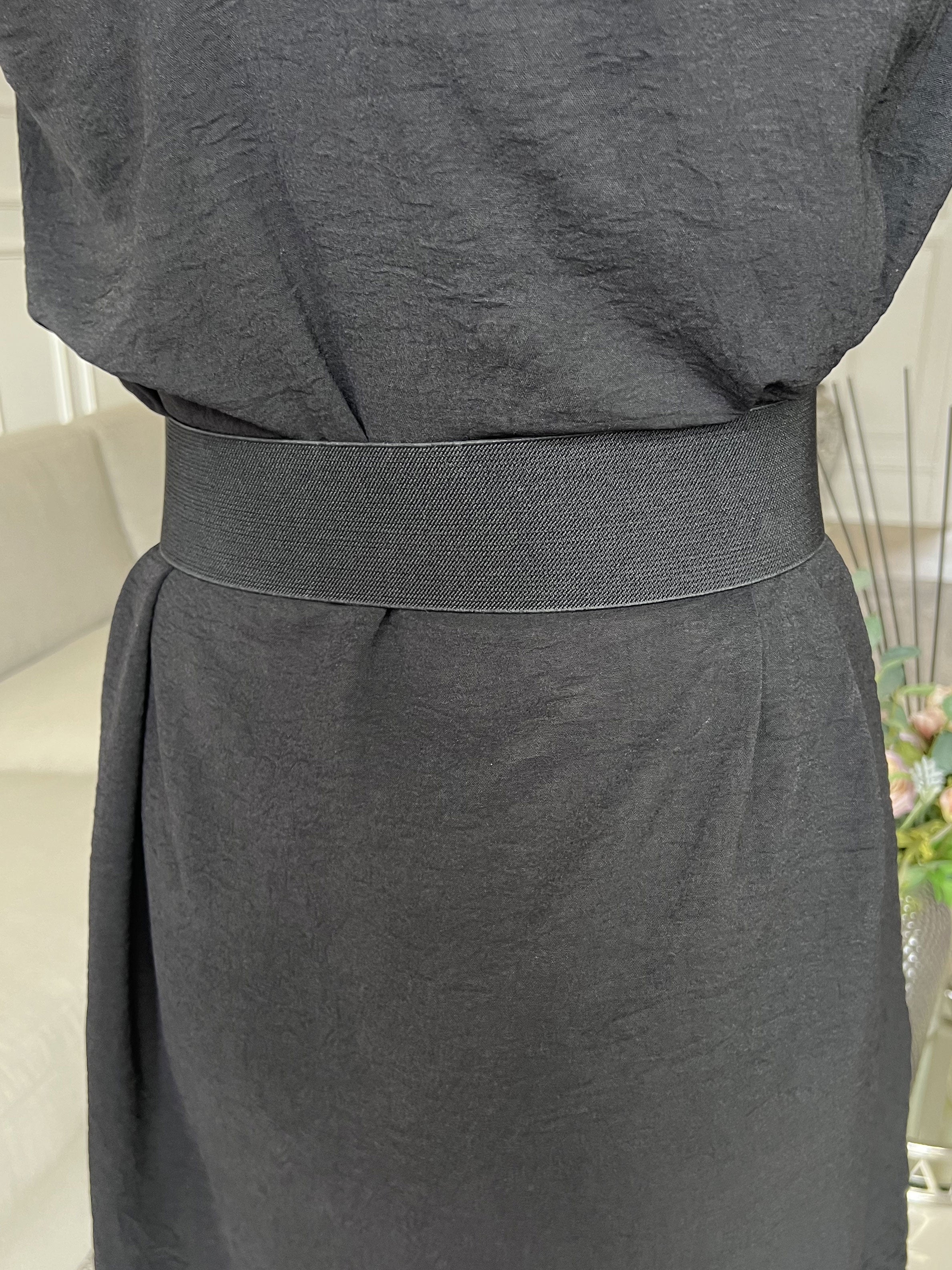 Camila - Elastisk taljebælte med guldspænde