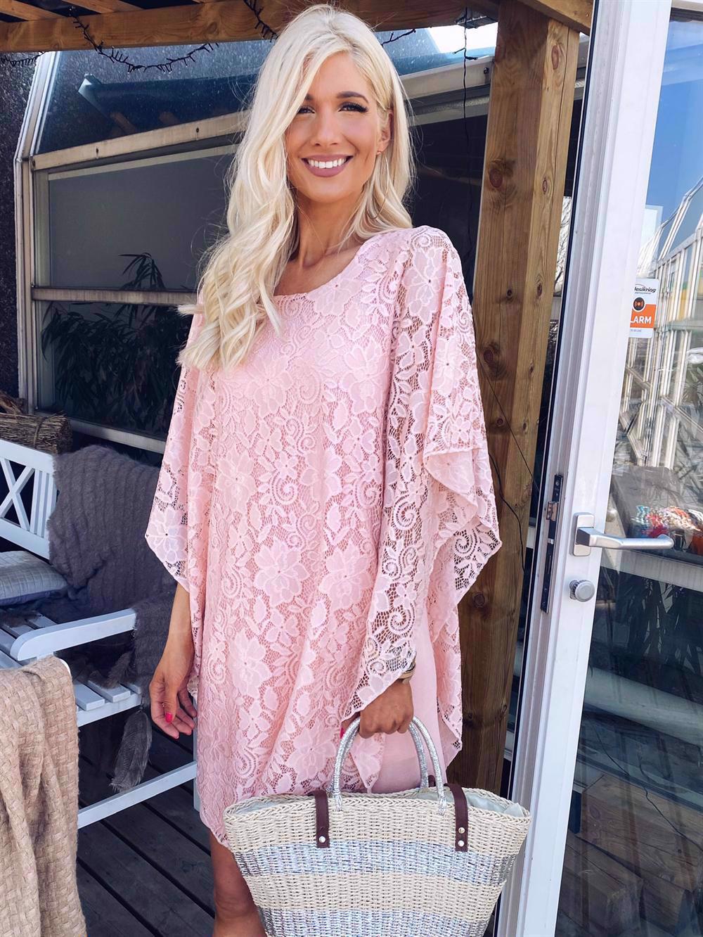 Kenya New Lace - Tunikakjole med blondelag