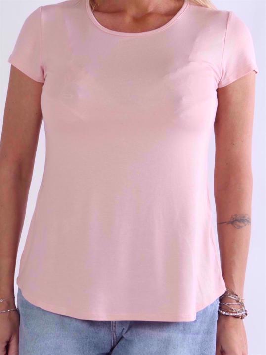 Otine Short - Basic bluse med korte ærmer (bestseller)