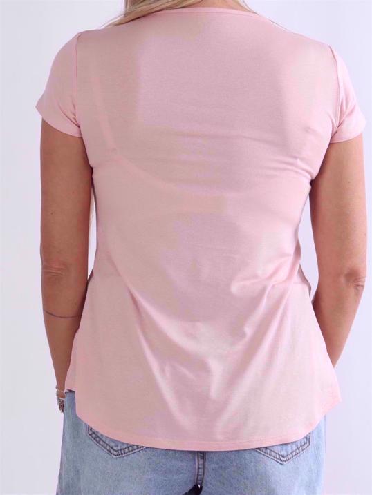 Otine Short - Basic bluse med korte ærmer (bestseller)