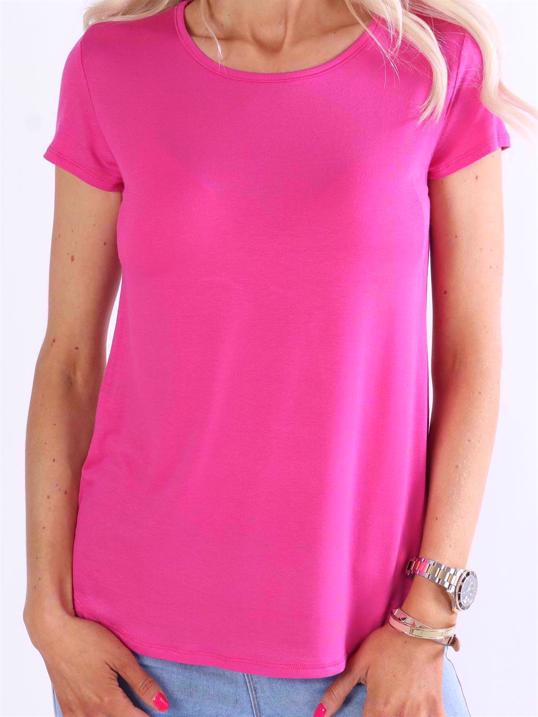 Otine Short - Basic bluse med korte ærmer (bestseller)