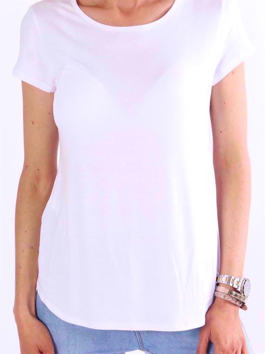 Otine Short - Basic bluse med korte ærmer (bestseller)