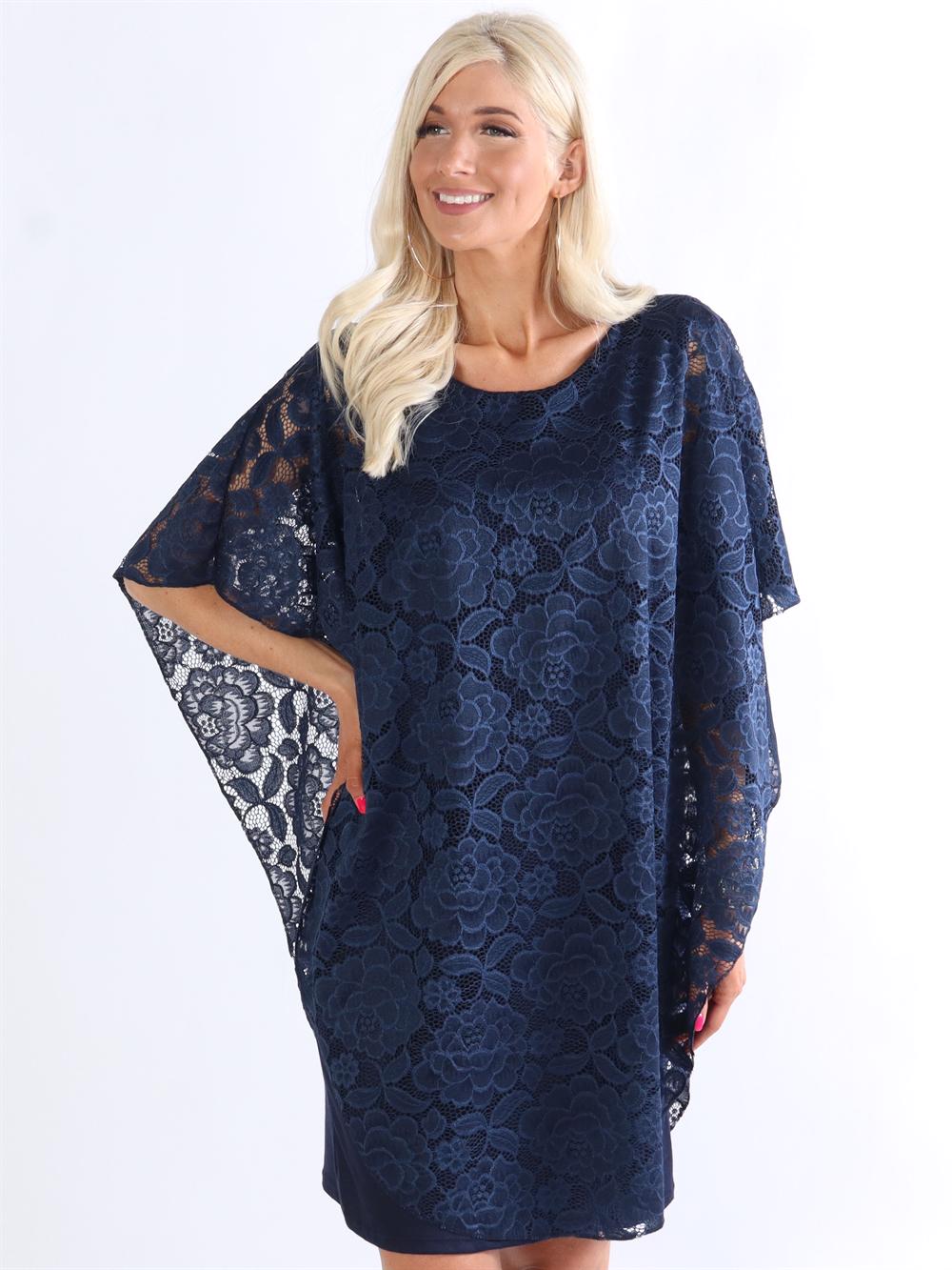 Kenya New Lace - Tunikakjole med blondelag