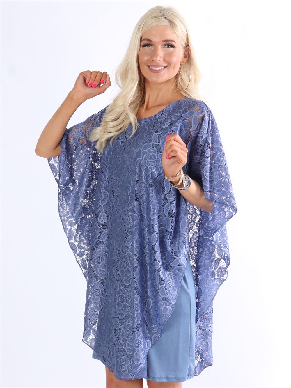 Kenya New Lace - Tunikakjole med blondelag