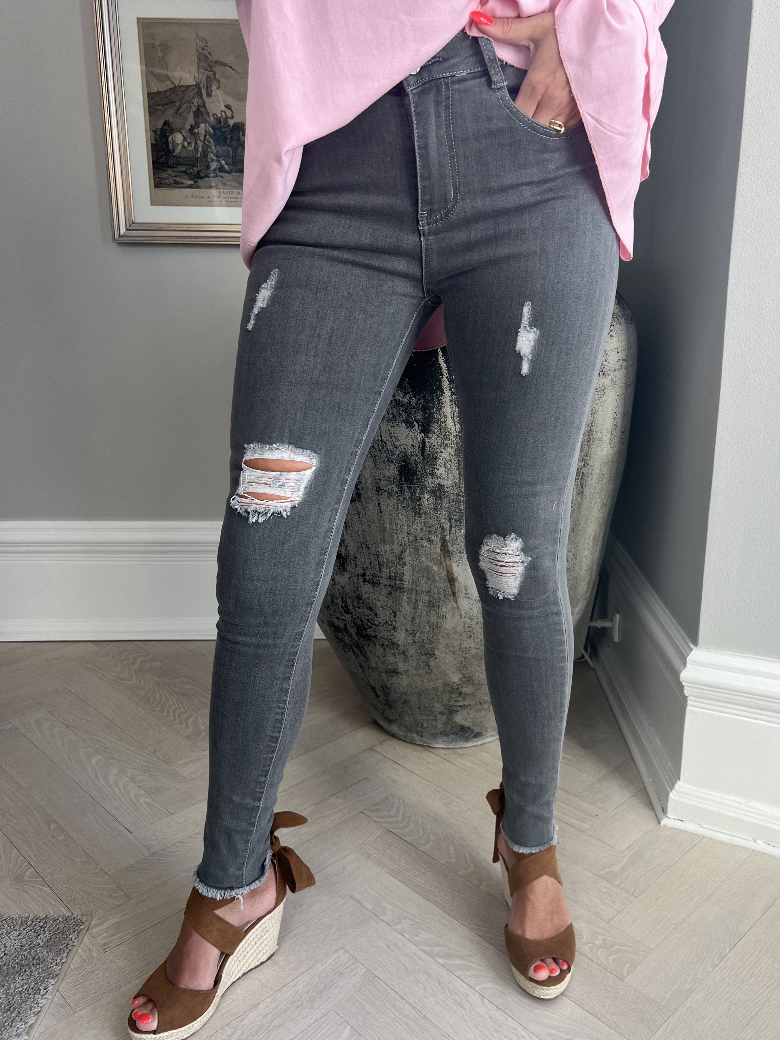 Lee - Elastiske shape up jeans