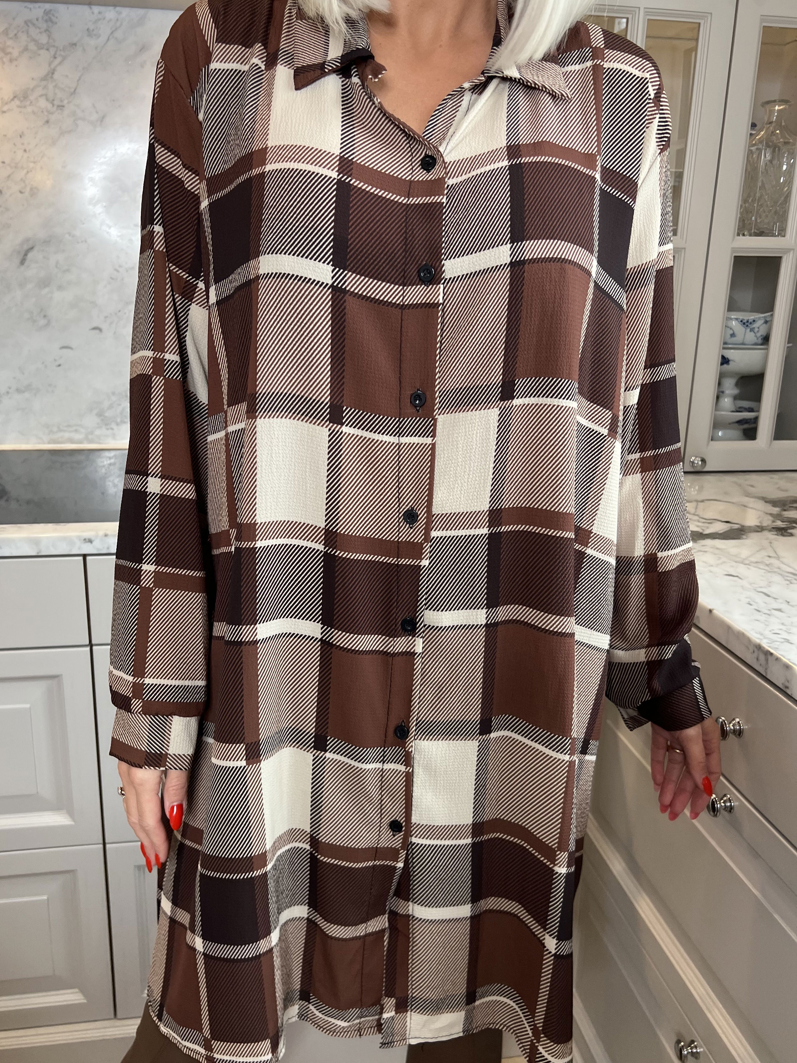 Felippa - Fin ternet skjortekjole