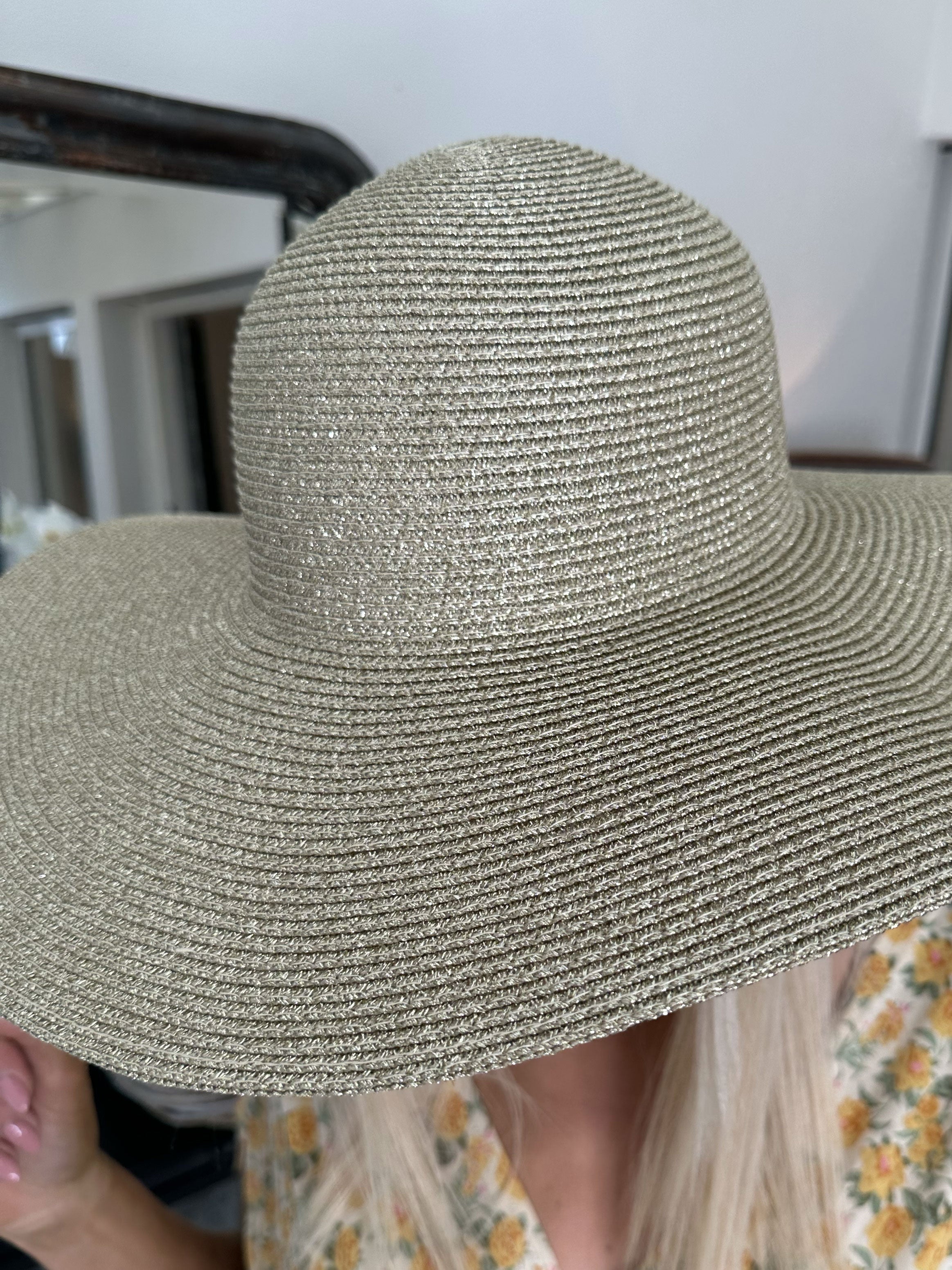 Petri - Stor sommerhat i plain farver