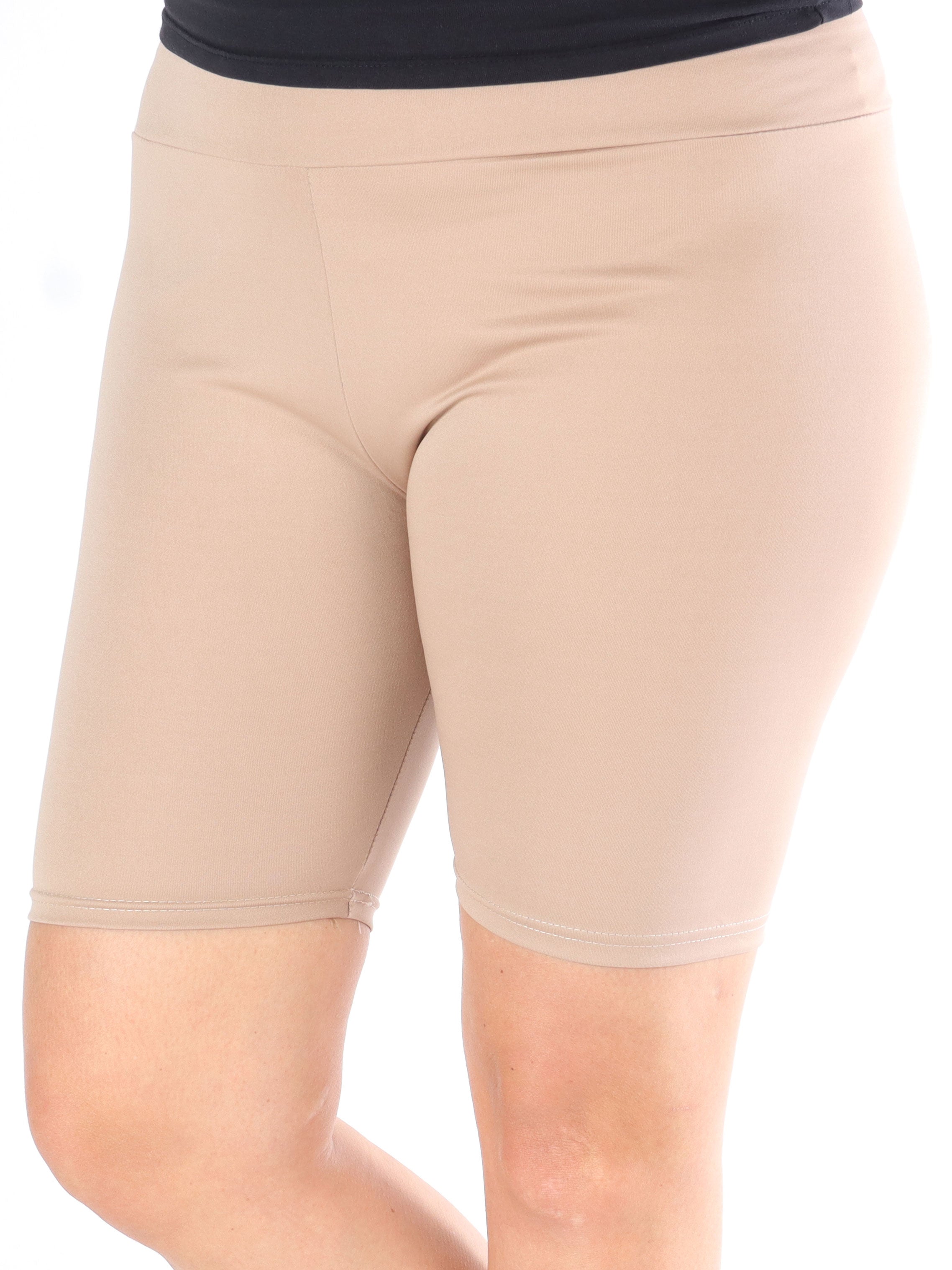 Nadira - Cykelshorts med bred elastikkant