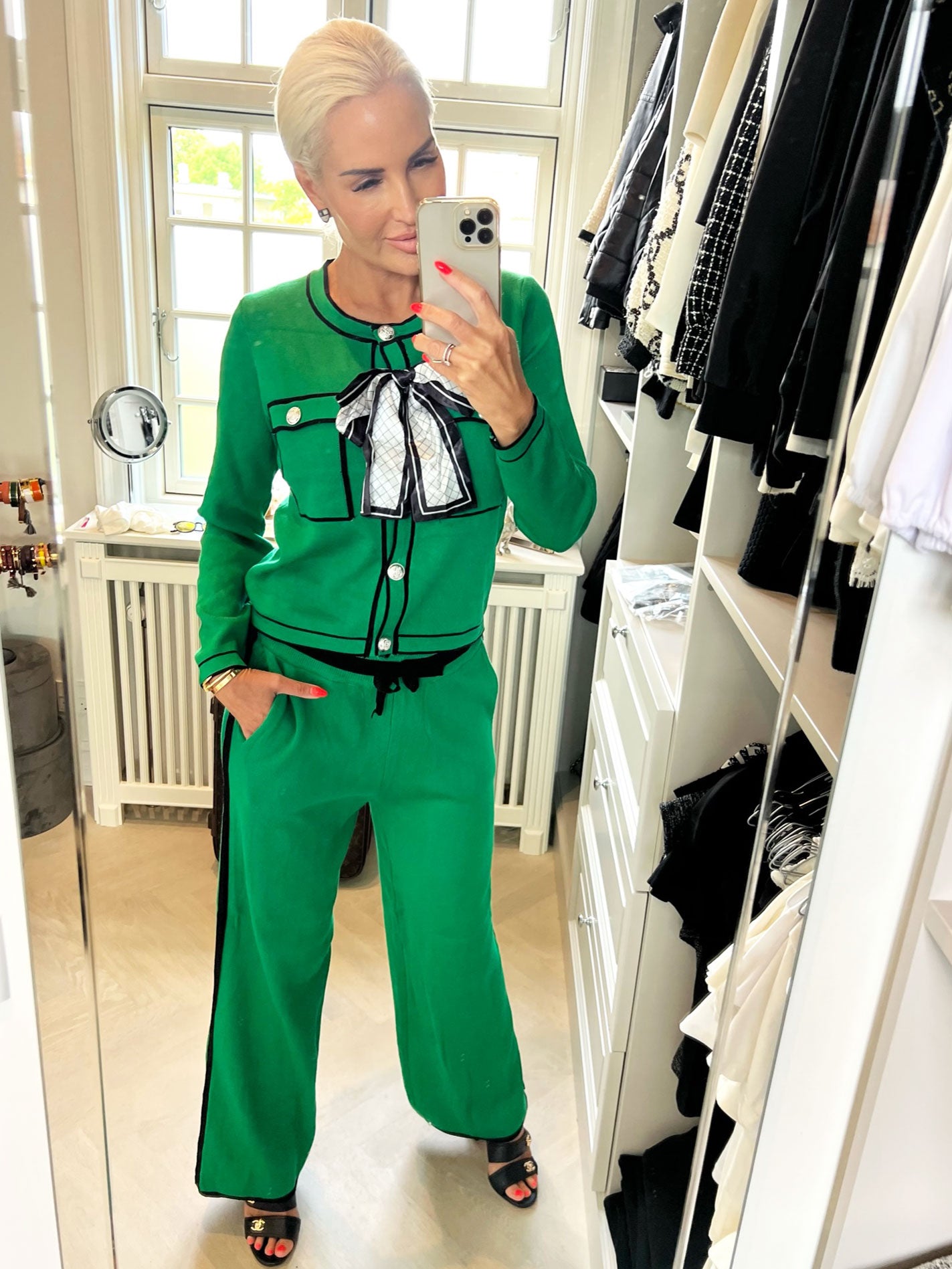 Zola - Klassisk striksæt med knapper