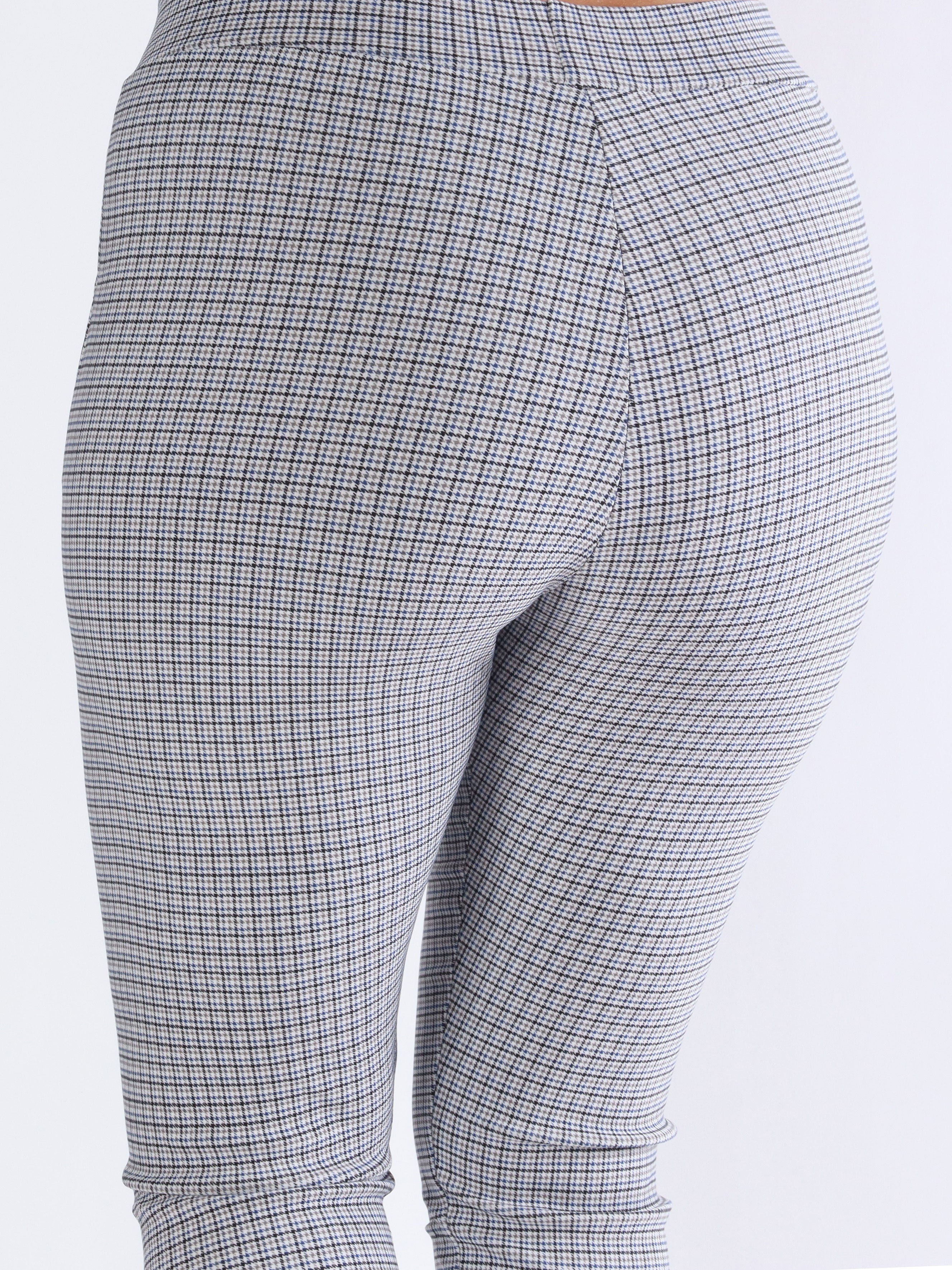 Ally - Mønstret elastiske bukser