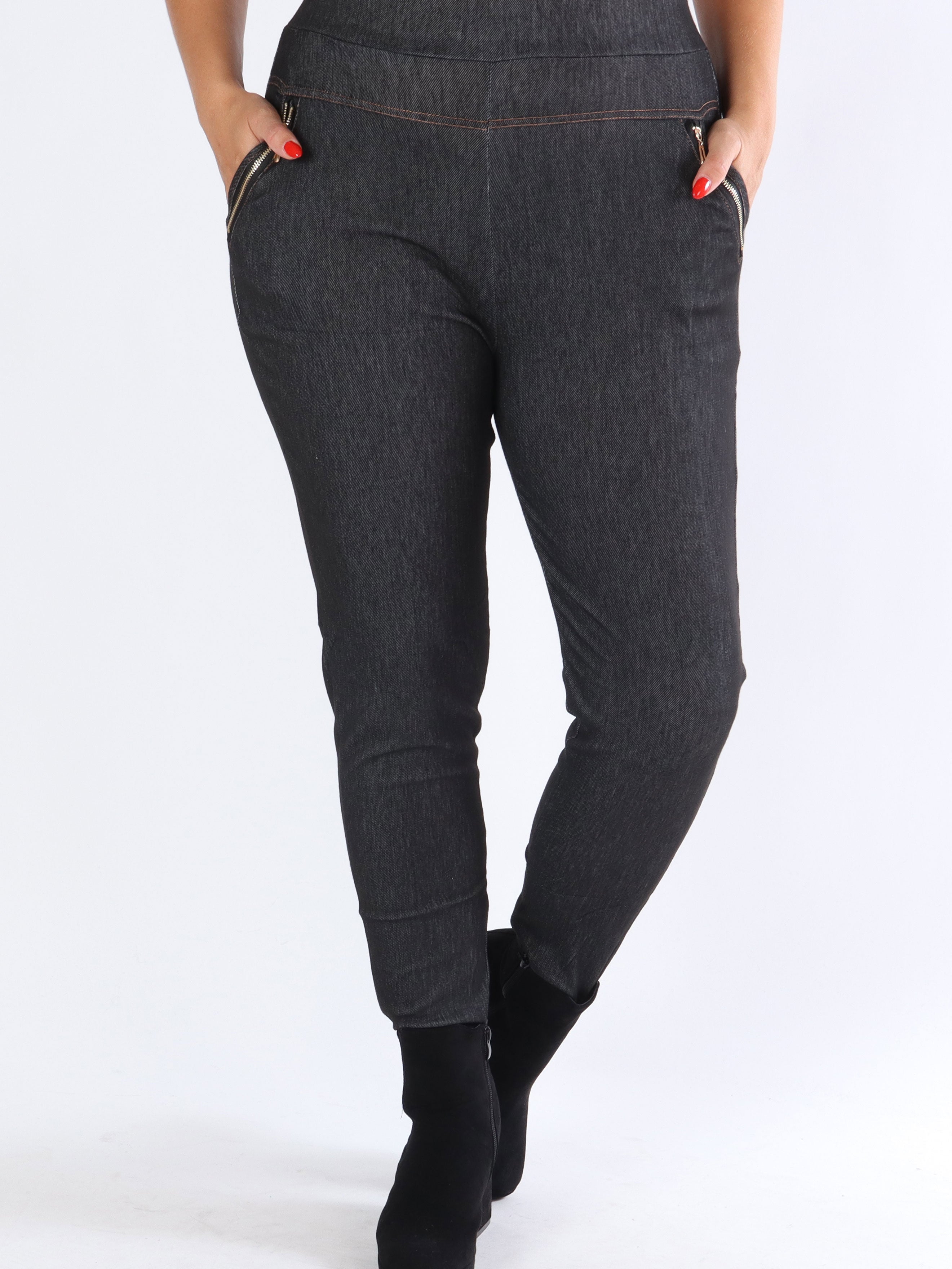 Serena - Super bløde og elastiske plus size leggings