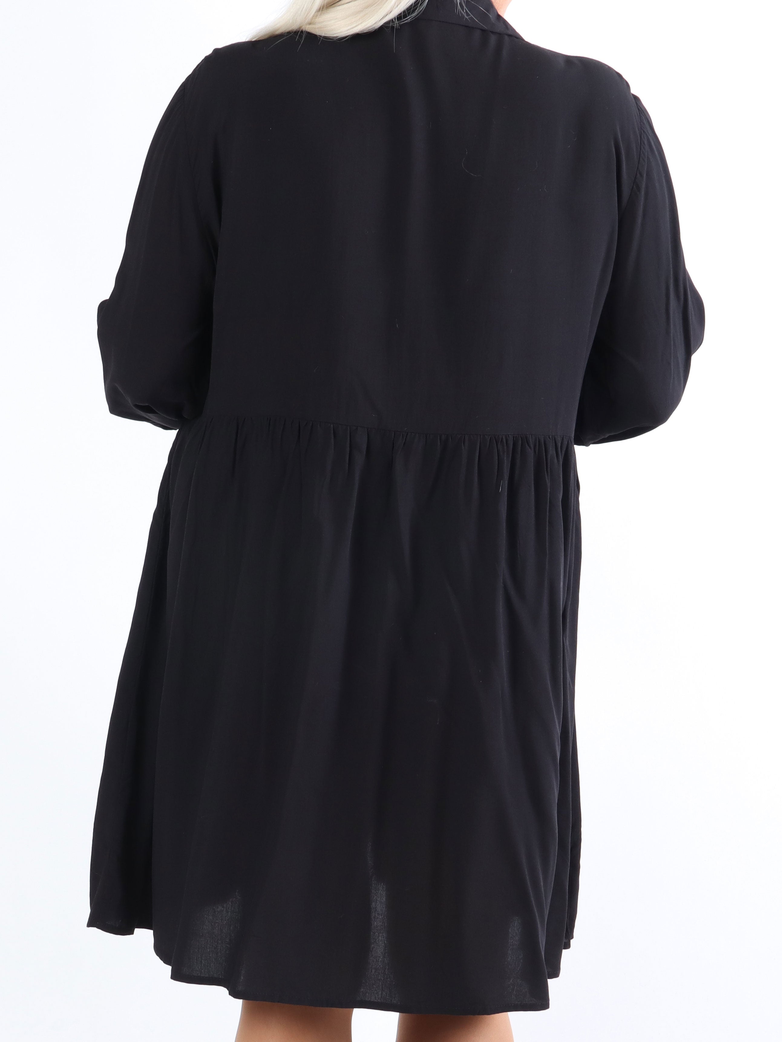 Katinka - Skjortekjole i løs pasform