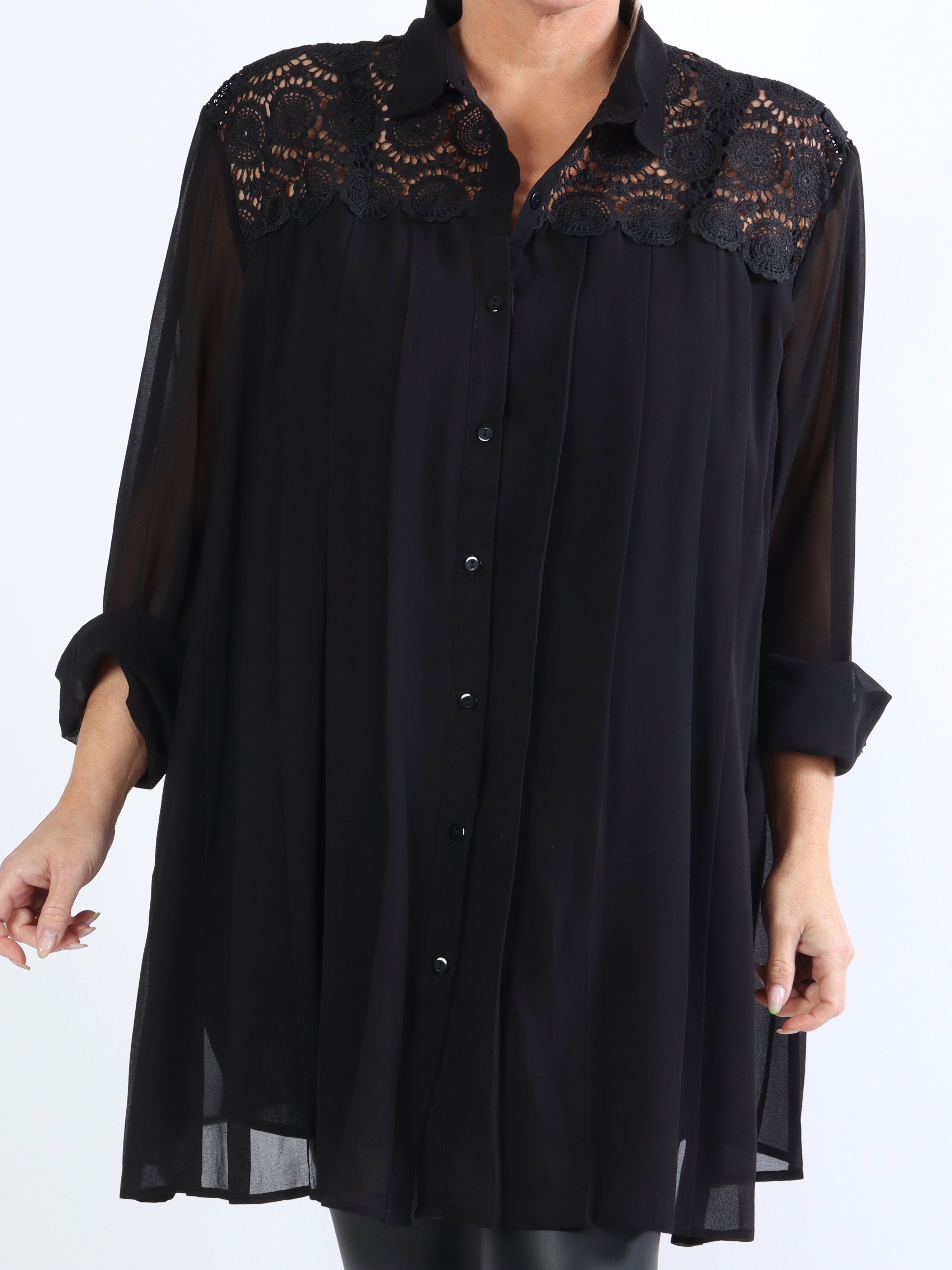 Veronika - Fineste tunika med plisseringer