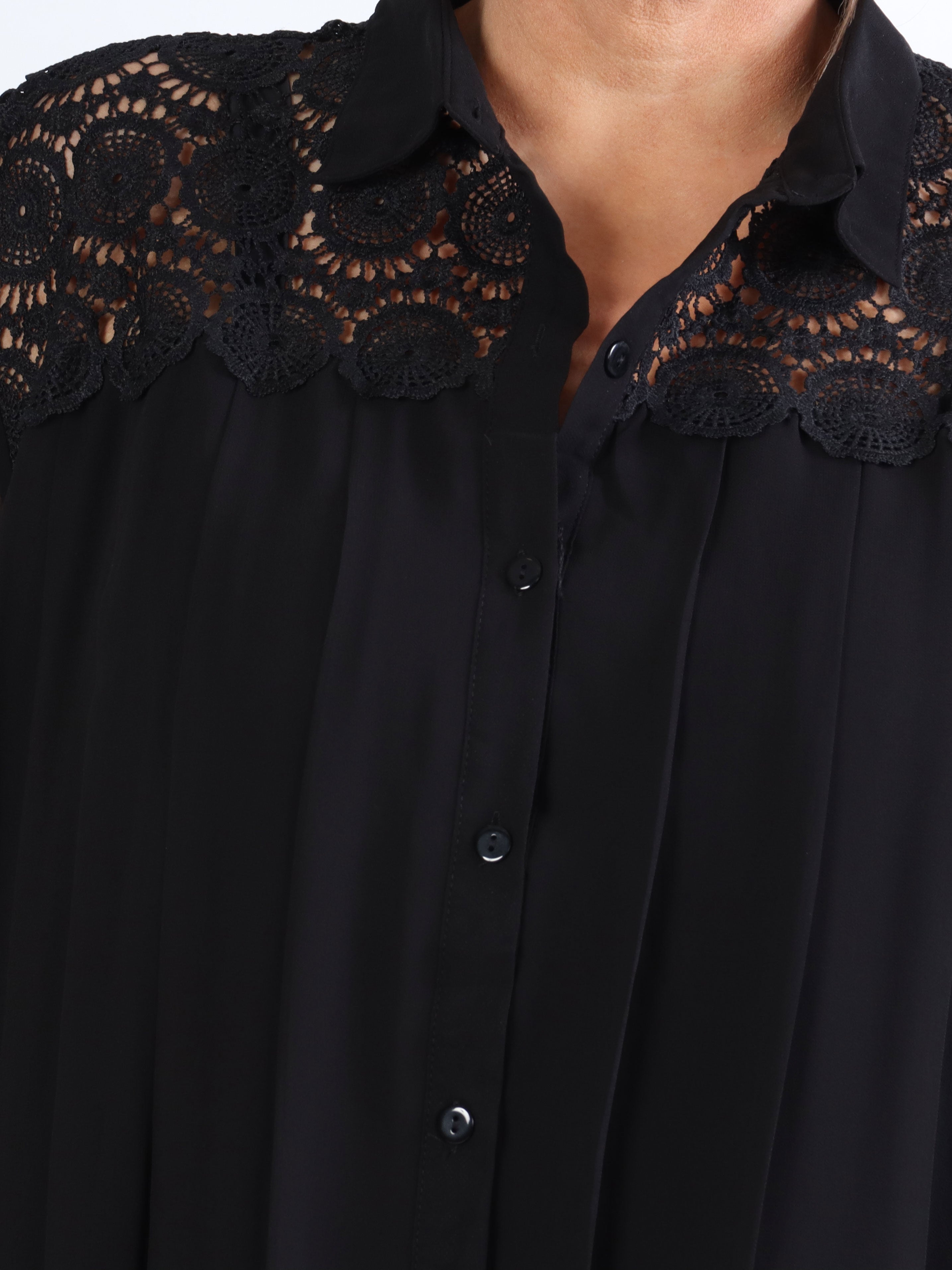 Veronika - Fineste tunika med plisseringer