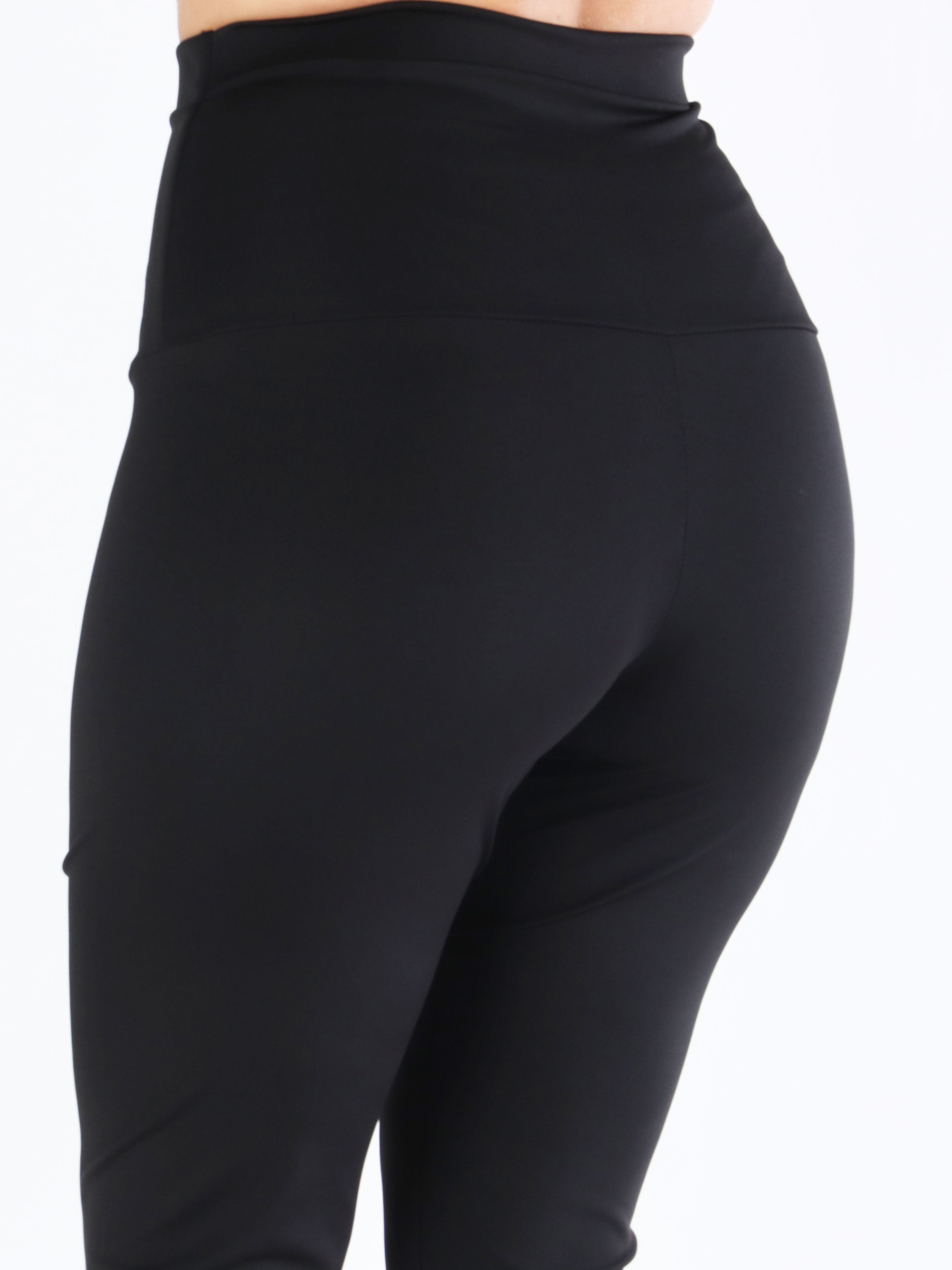 India - Sorte højtaljede leggings