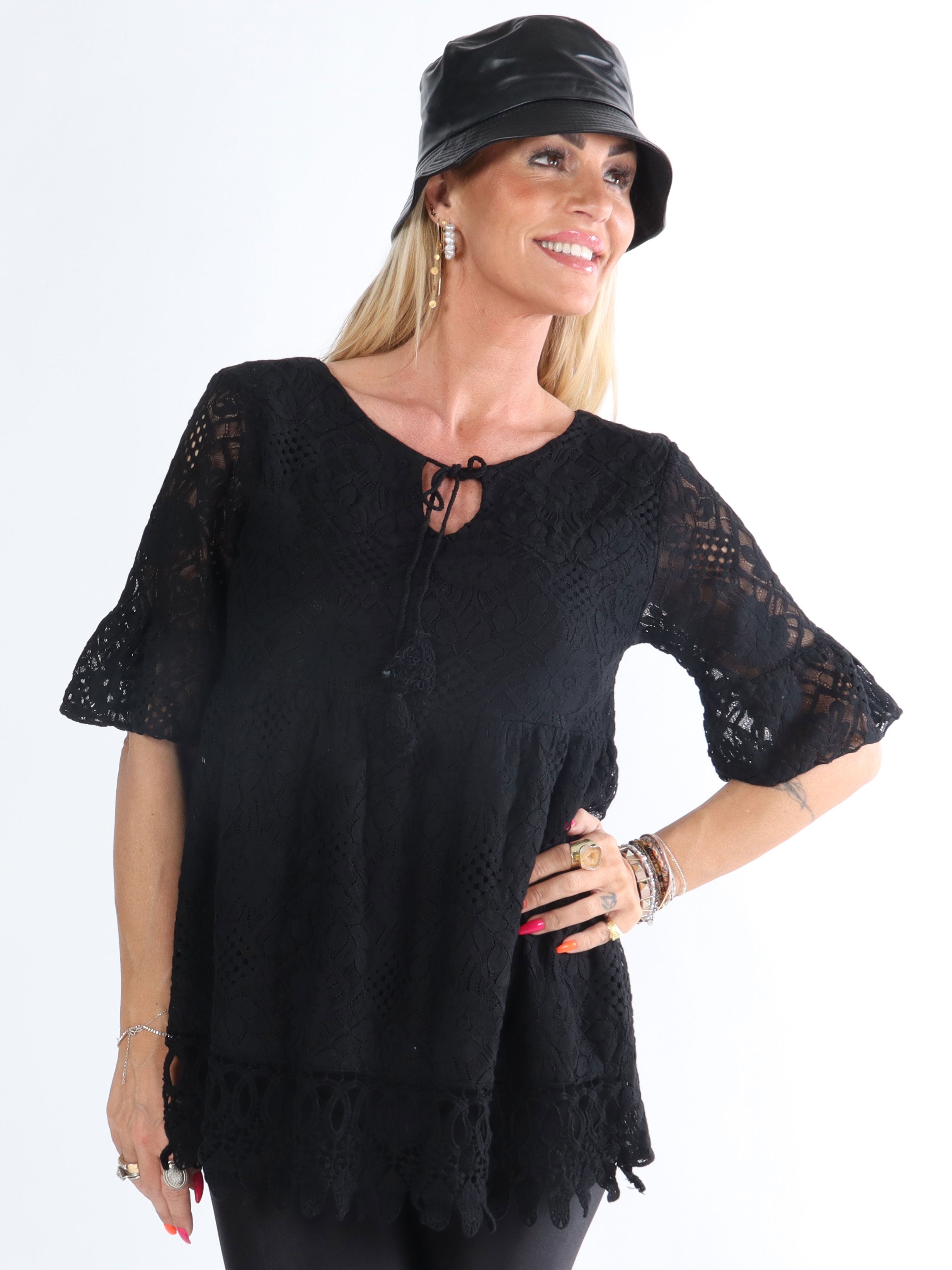 Janine - Tunika i helblonde