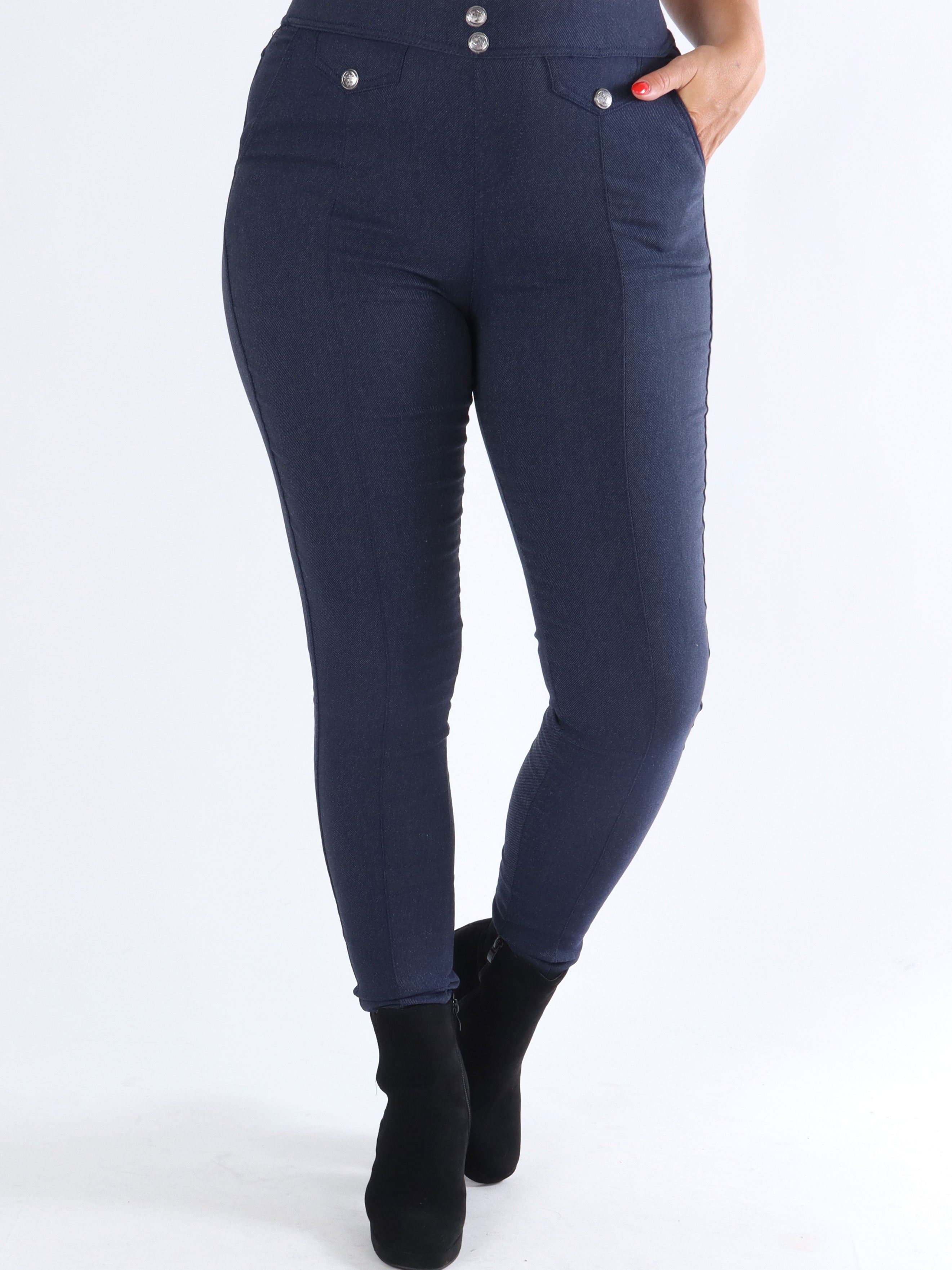 Jessi - Leggings i jeanslook