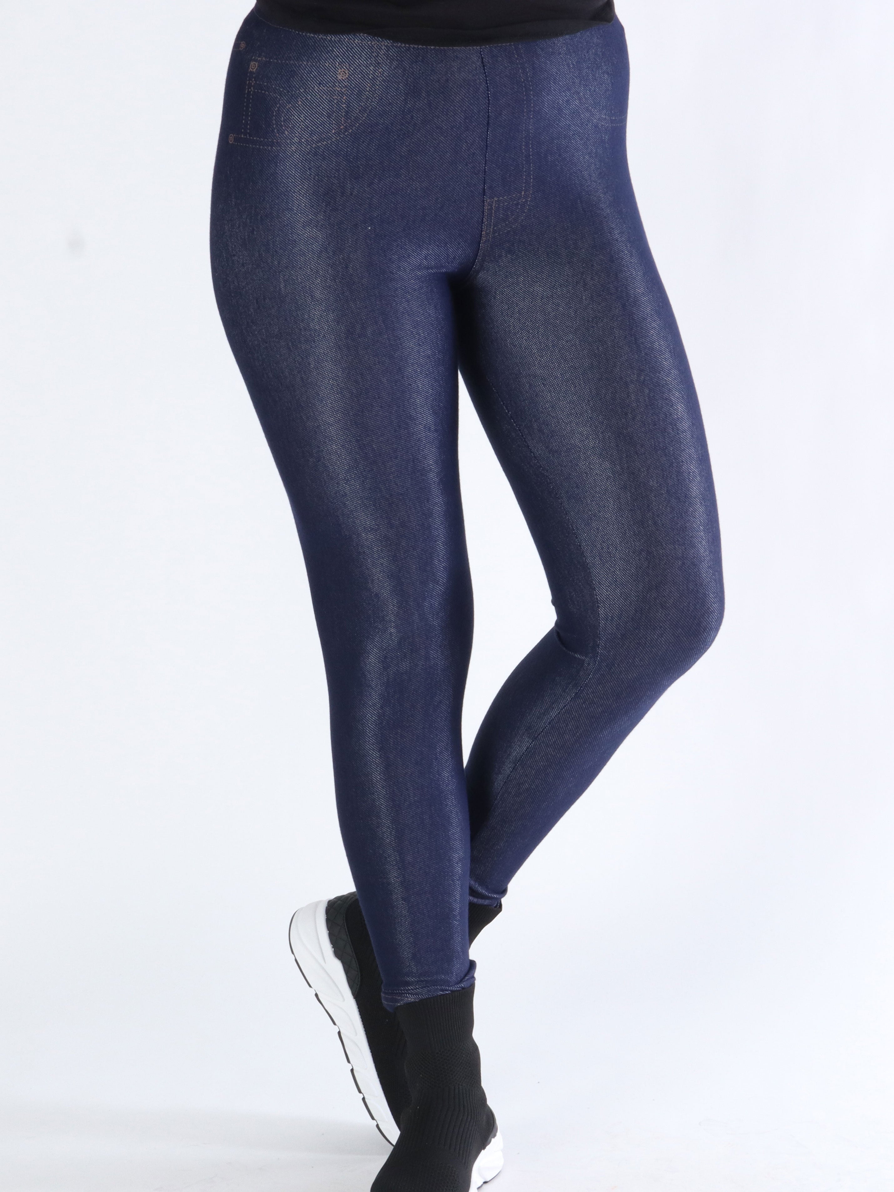 Karla - Stretchy leggings i bukselook