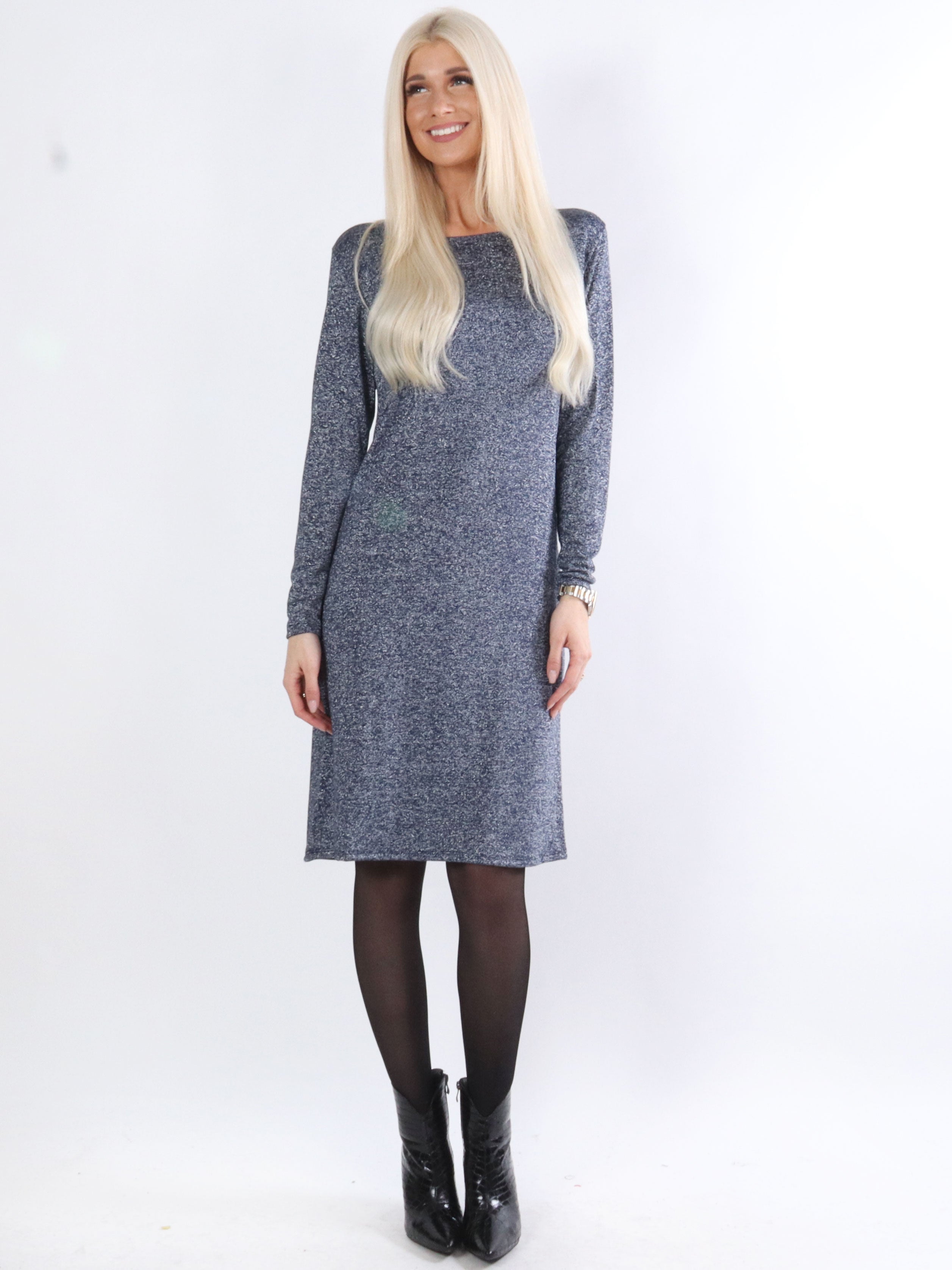 Kisser - Basic kjole med lange ærmer