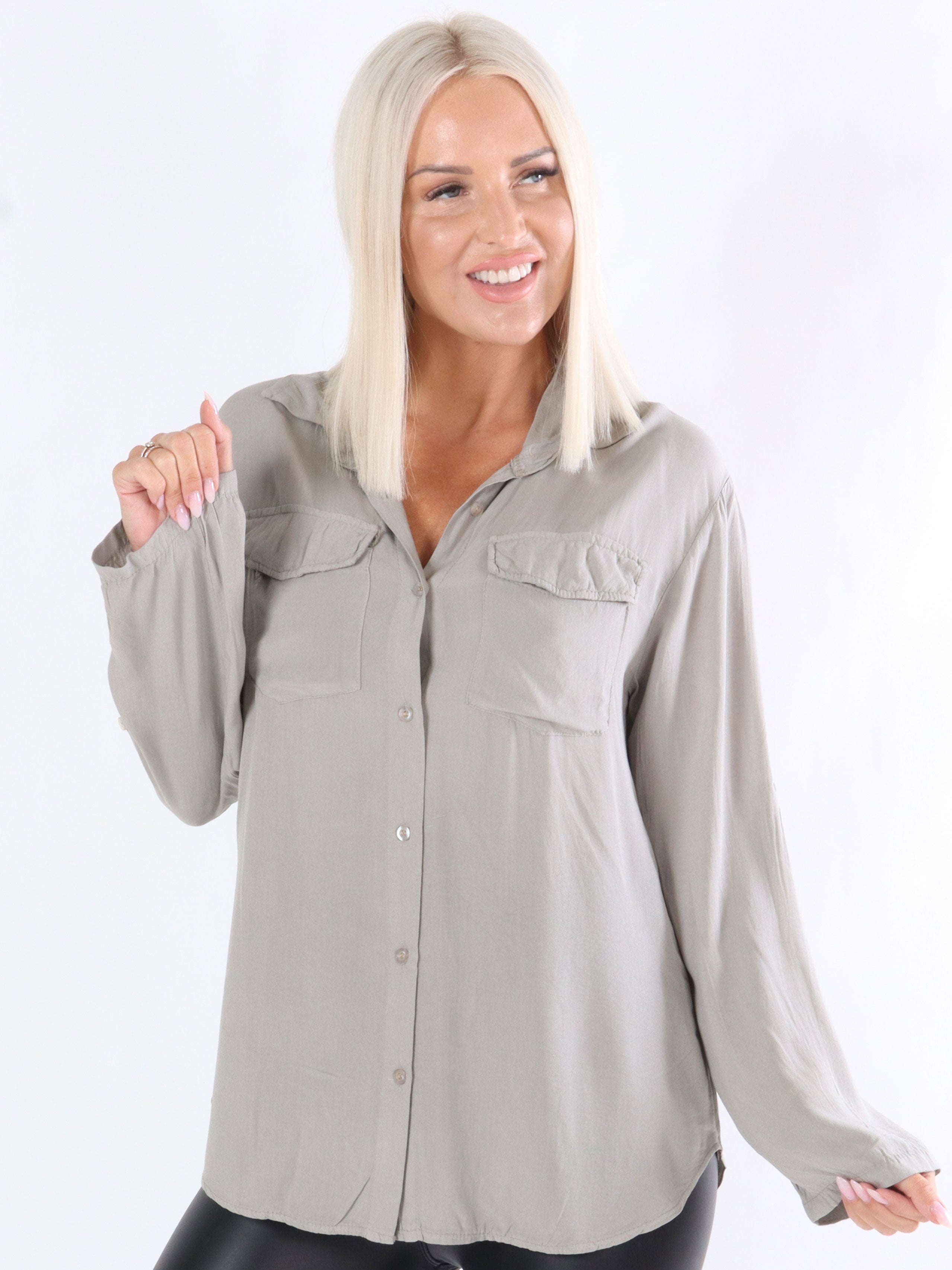 Lava - Skjorte med lommer på brystet