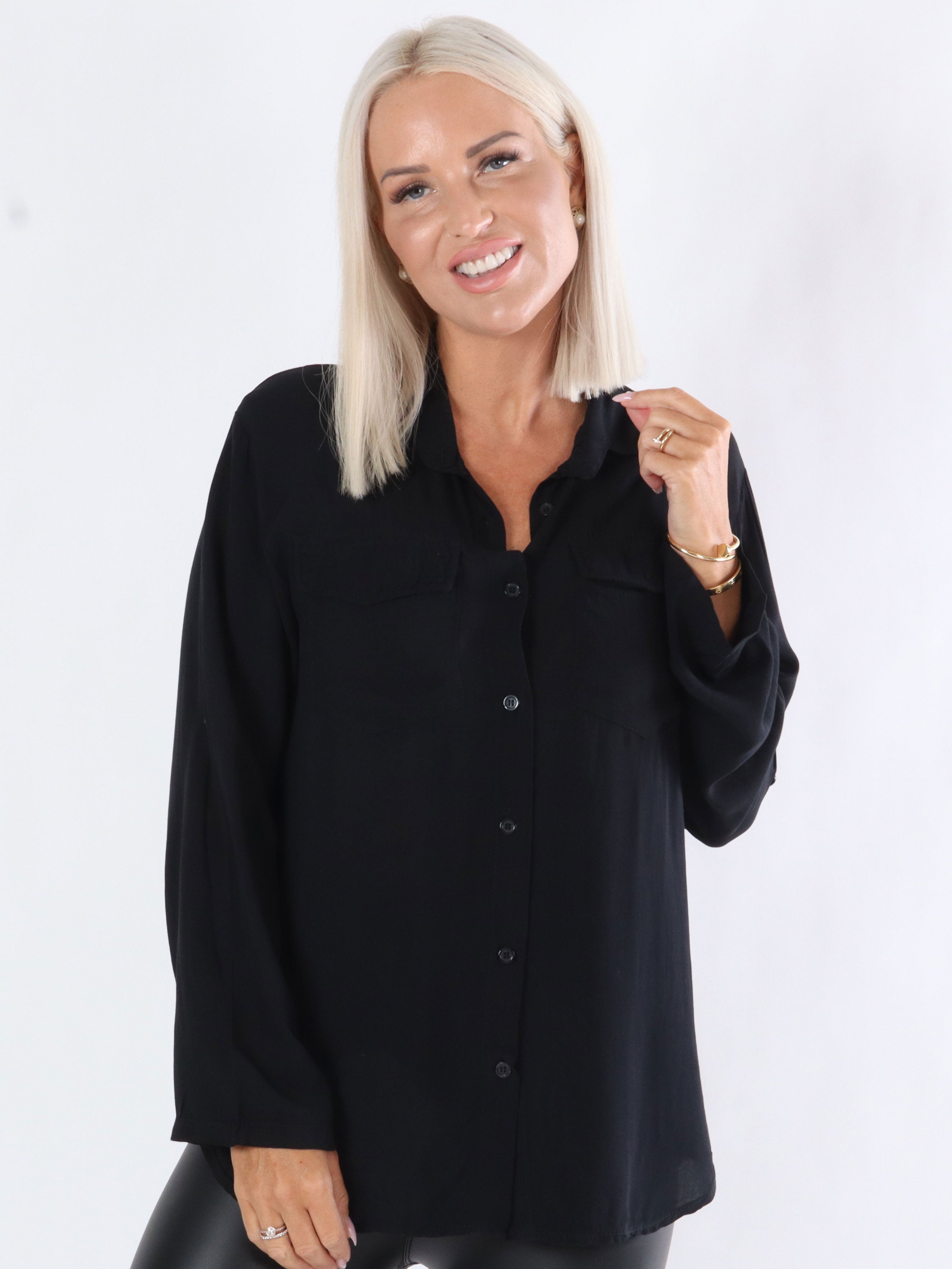 Lava - Skjorte med lommer på brystet