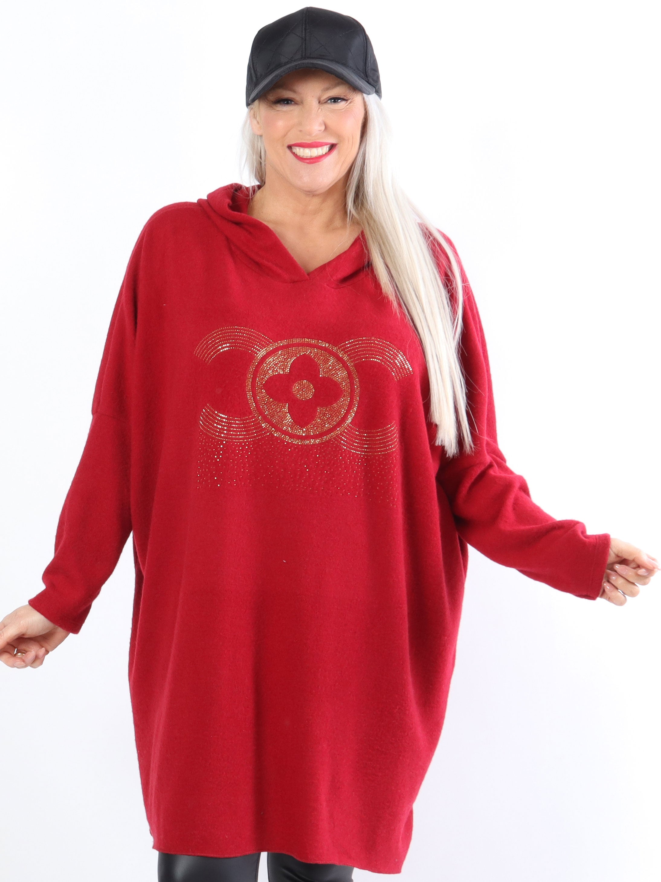 Lilje - Blød plus size bluse i viscose