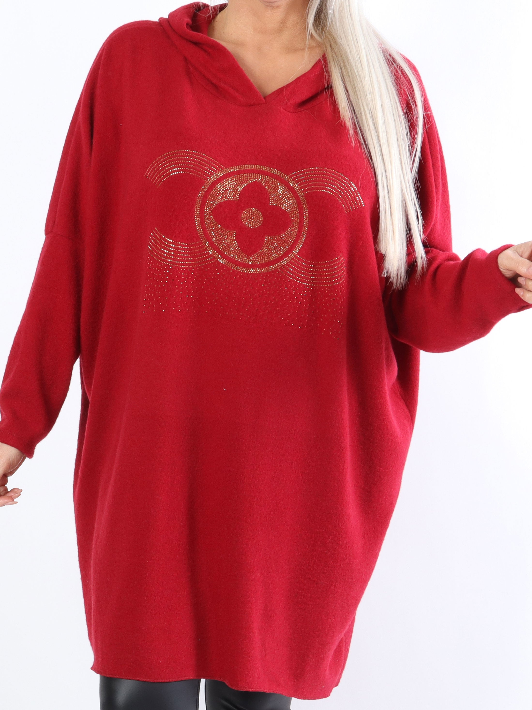 Lilje - Blød plus size bluse i viscose