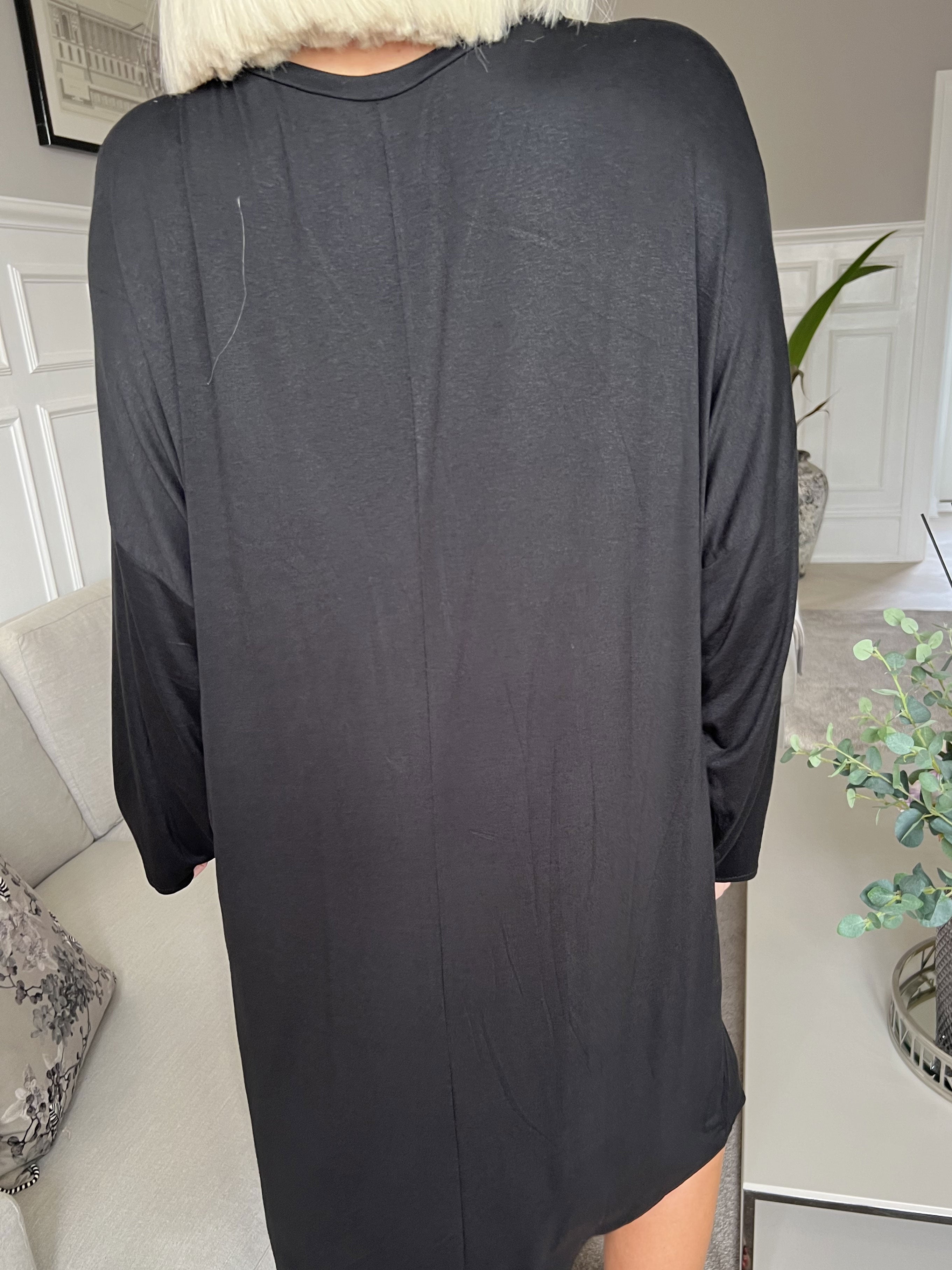 Lorenza plain - Tunikakjole i jersey med lynlås