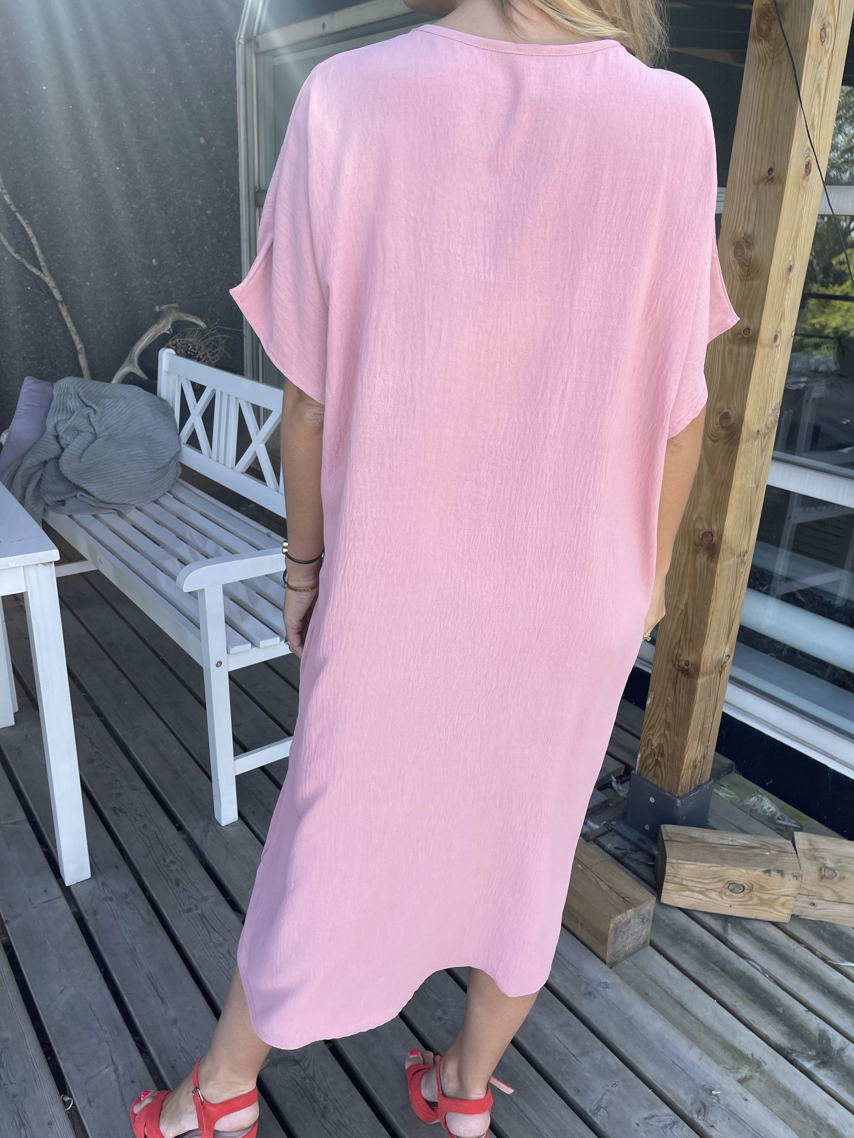 Magga - Lang simpel t-shirt kjole