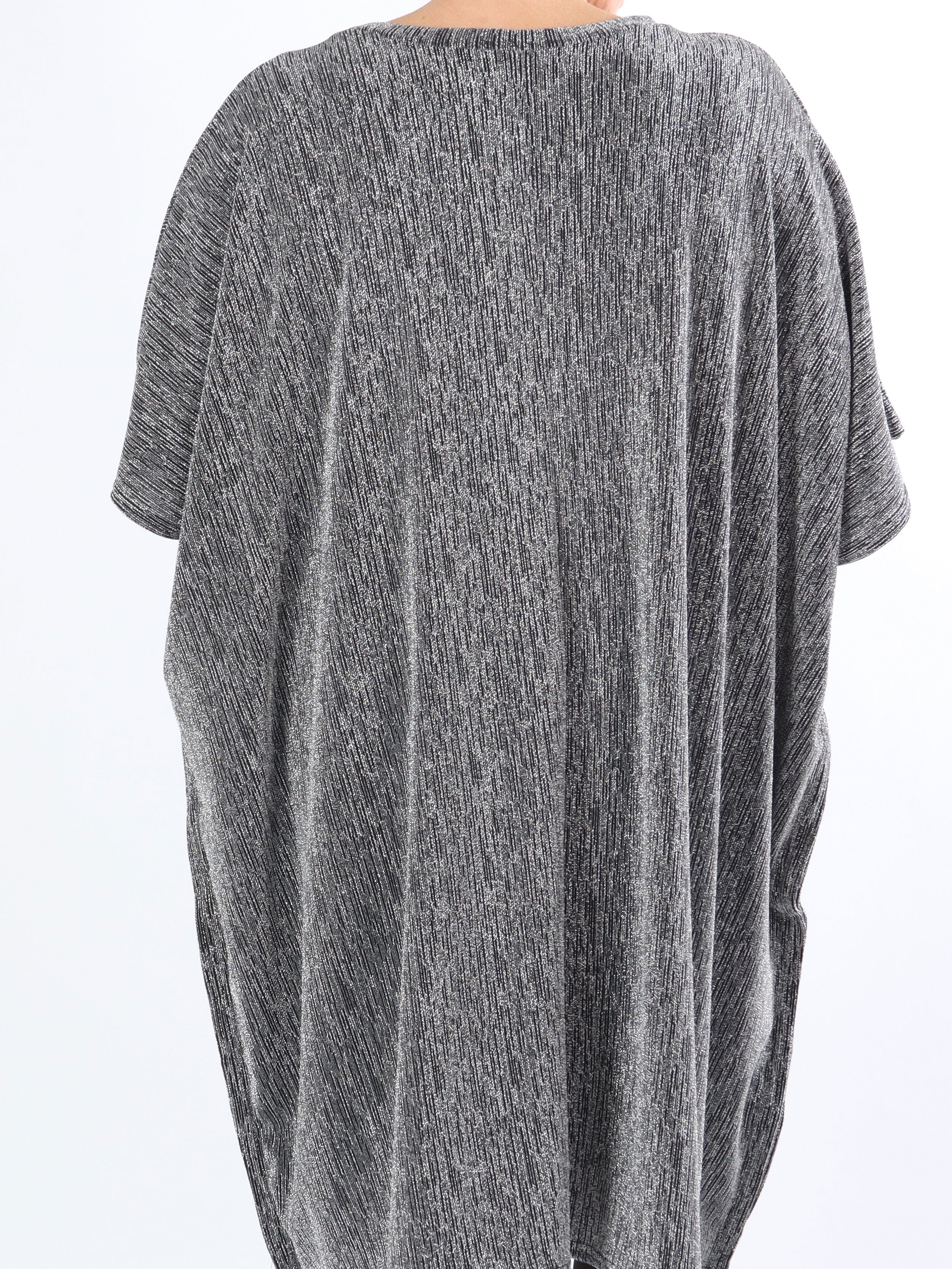 Mayte - Plus size glimmerkjole med lynlås