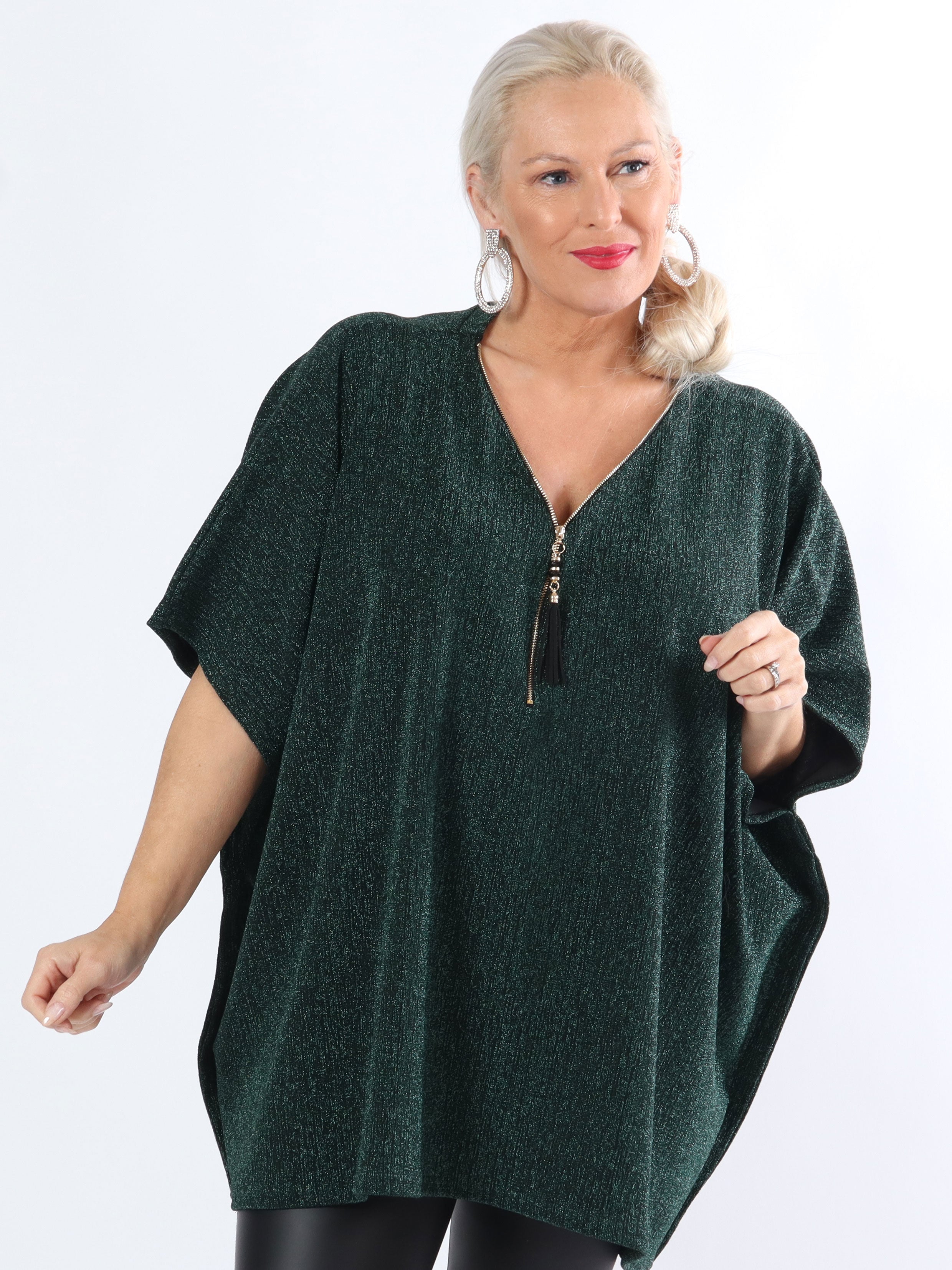 Milagrosa - Plus size glitter tunika