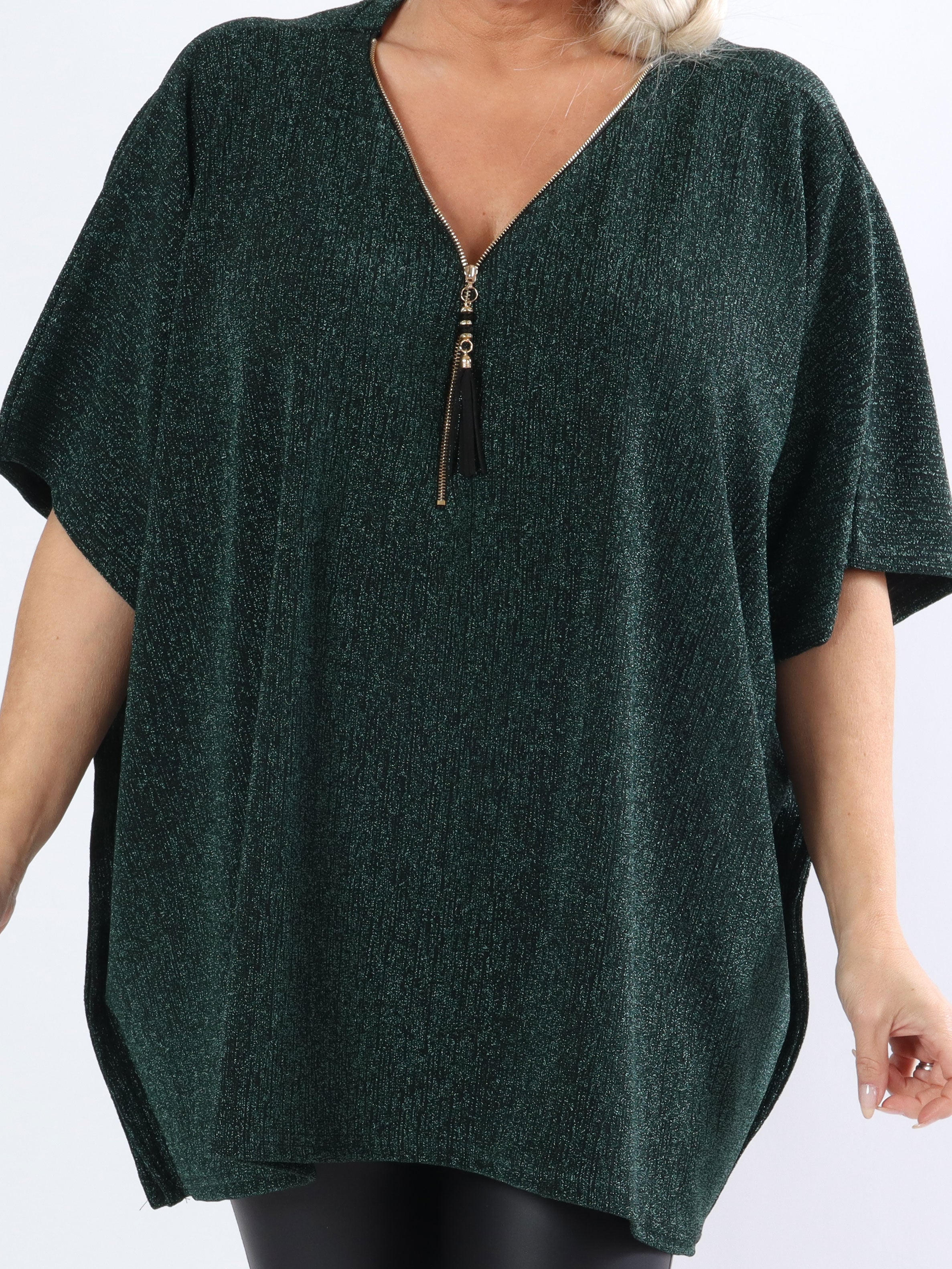 Milagrosa - Plus size glitter tunika