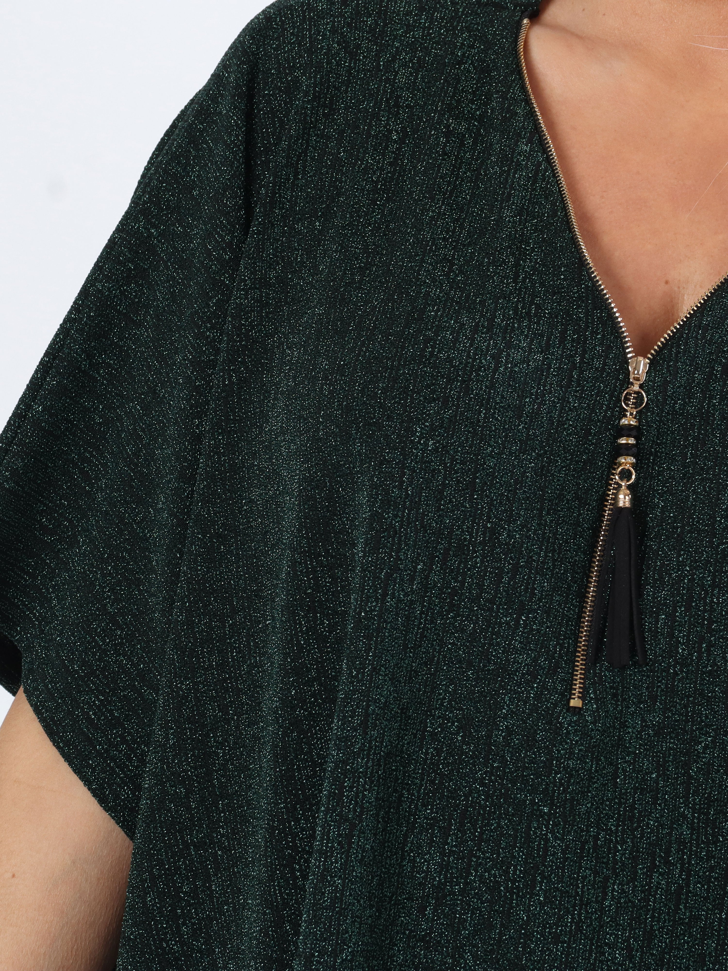 Milagrosa - Plus size glitter tunika