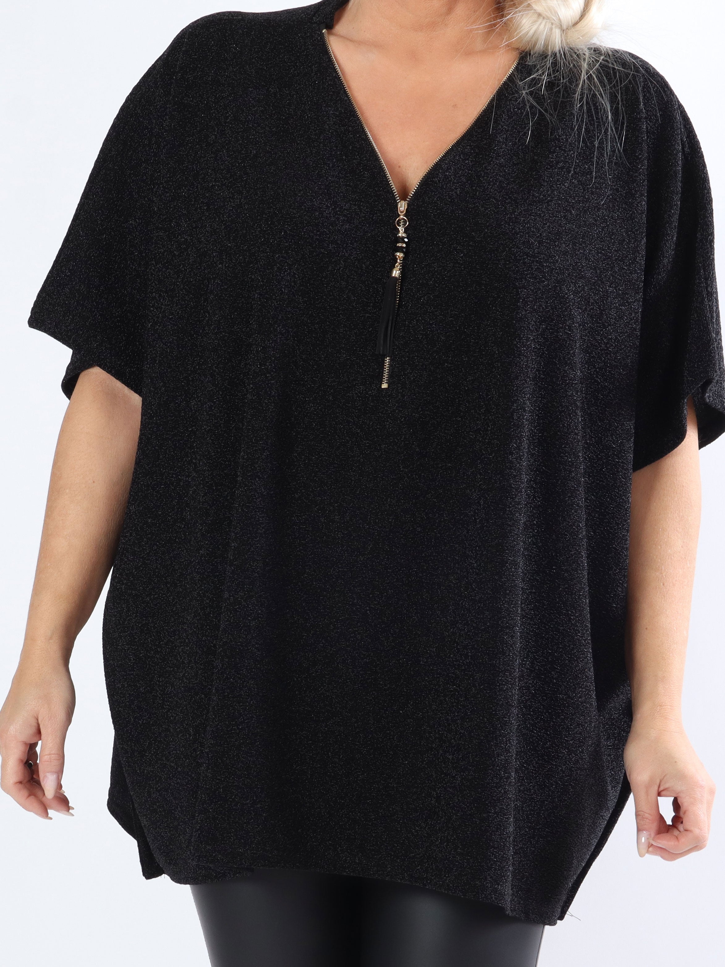 Milagrosa - Plus size glitter tunika