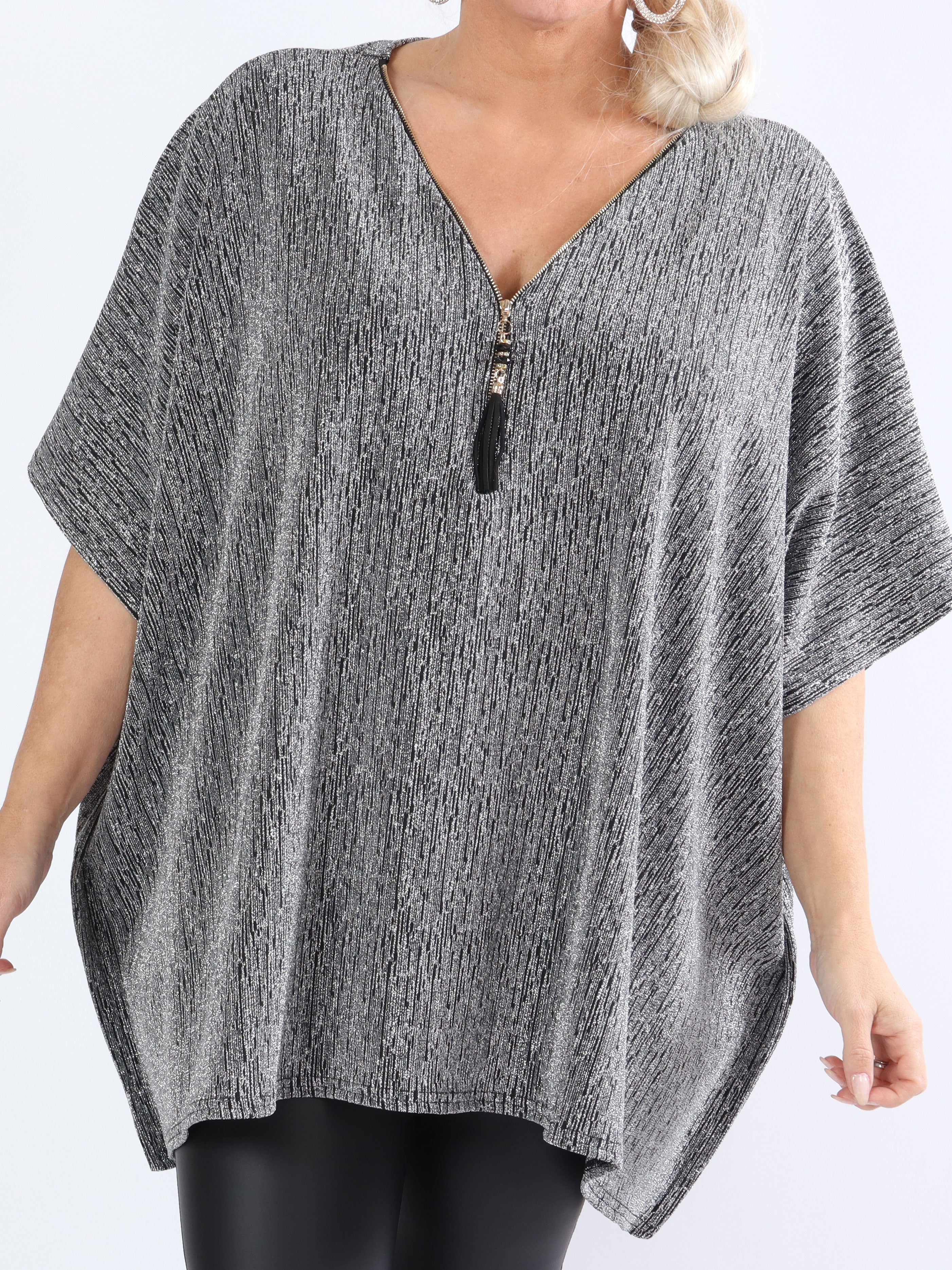 Milagrosa - Plus size glitter tunika