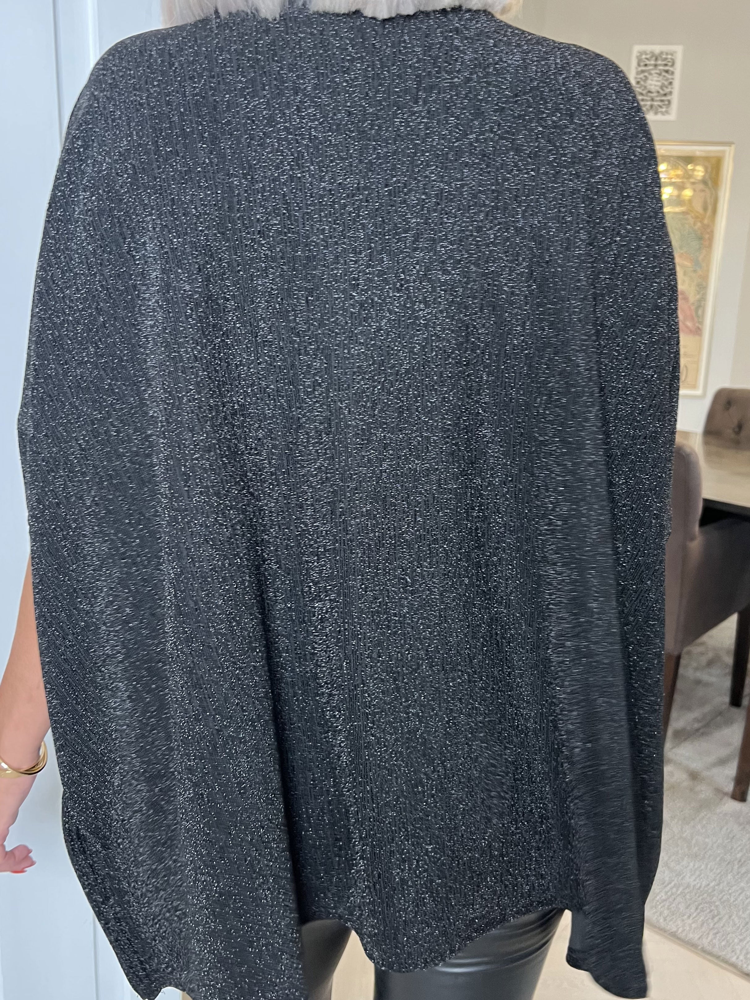 Milagrosa - Fin tunika med lynlås og glitter