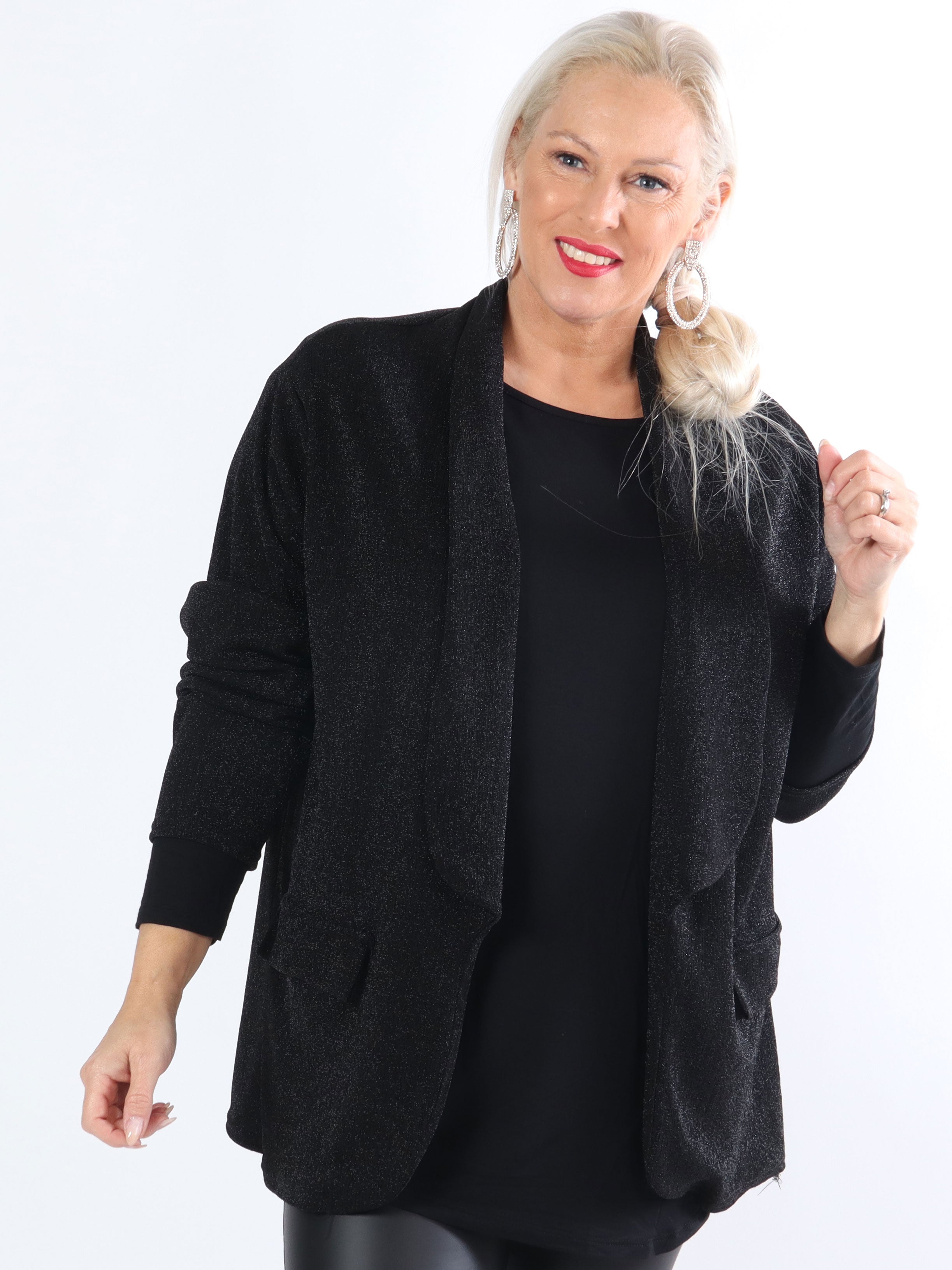 Misa - Let blazer i glimmerstof