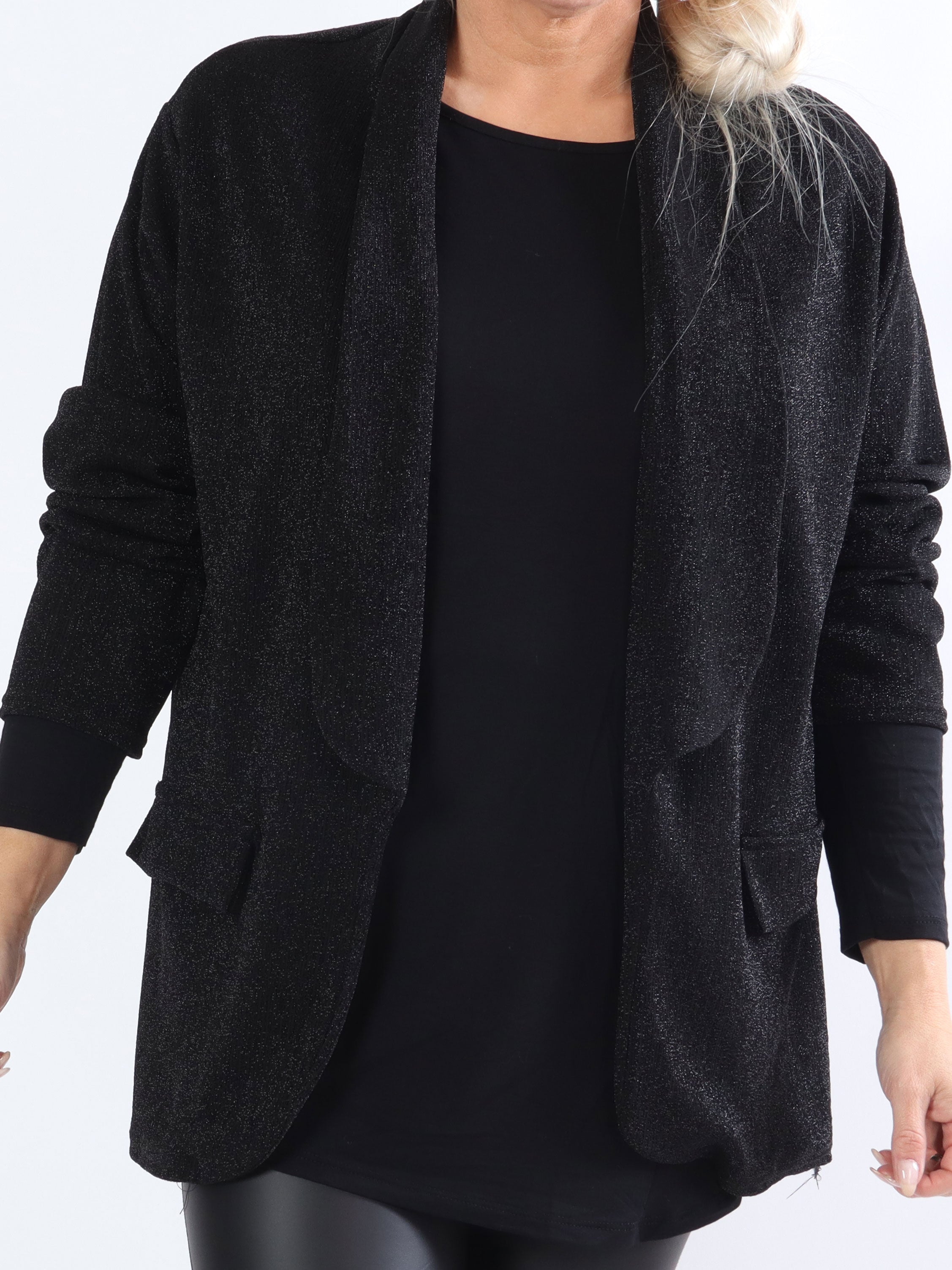 Misa - Let blazer i glimmerstof