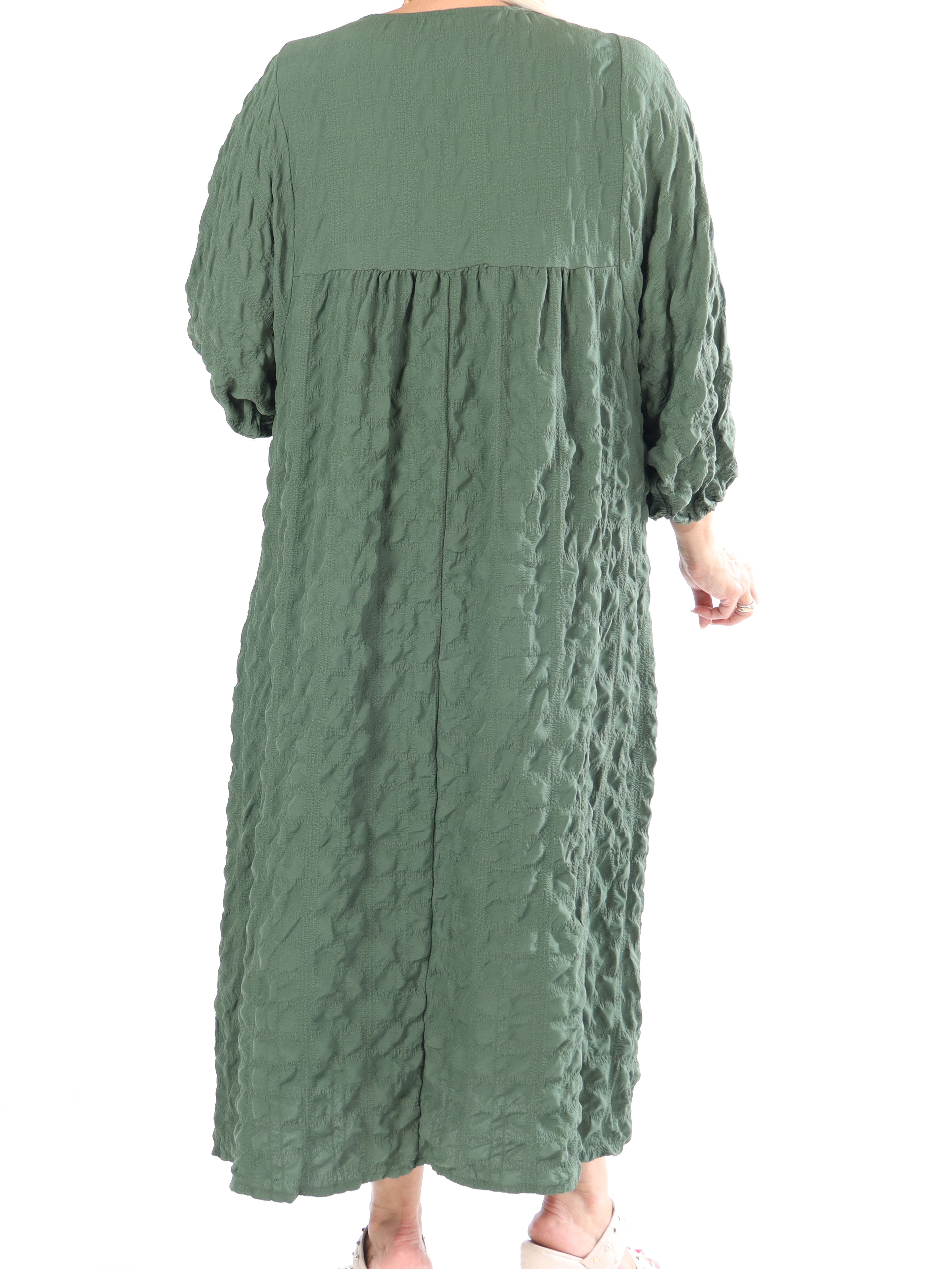 My - Sød plus size kjole i babydollfacon