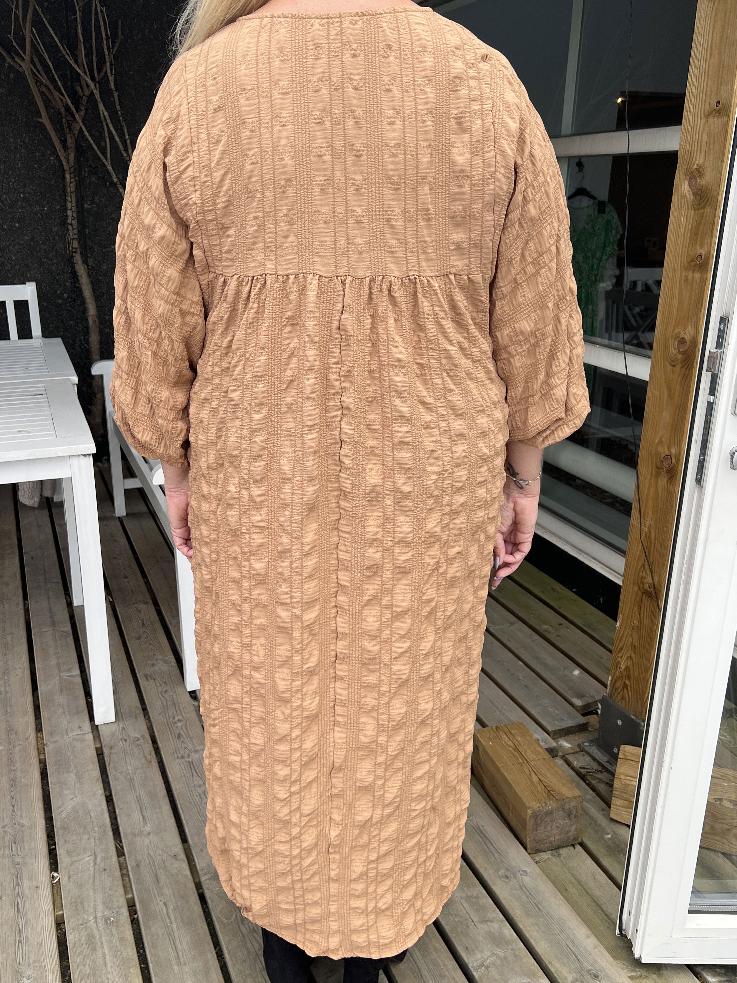 My - Sød plus size kjole i babydollfacon
