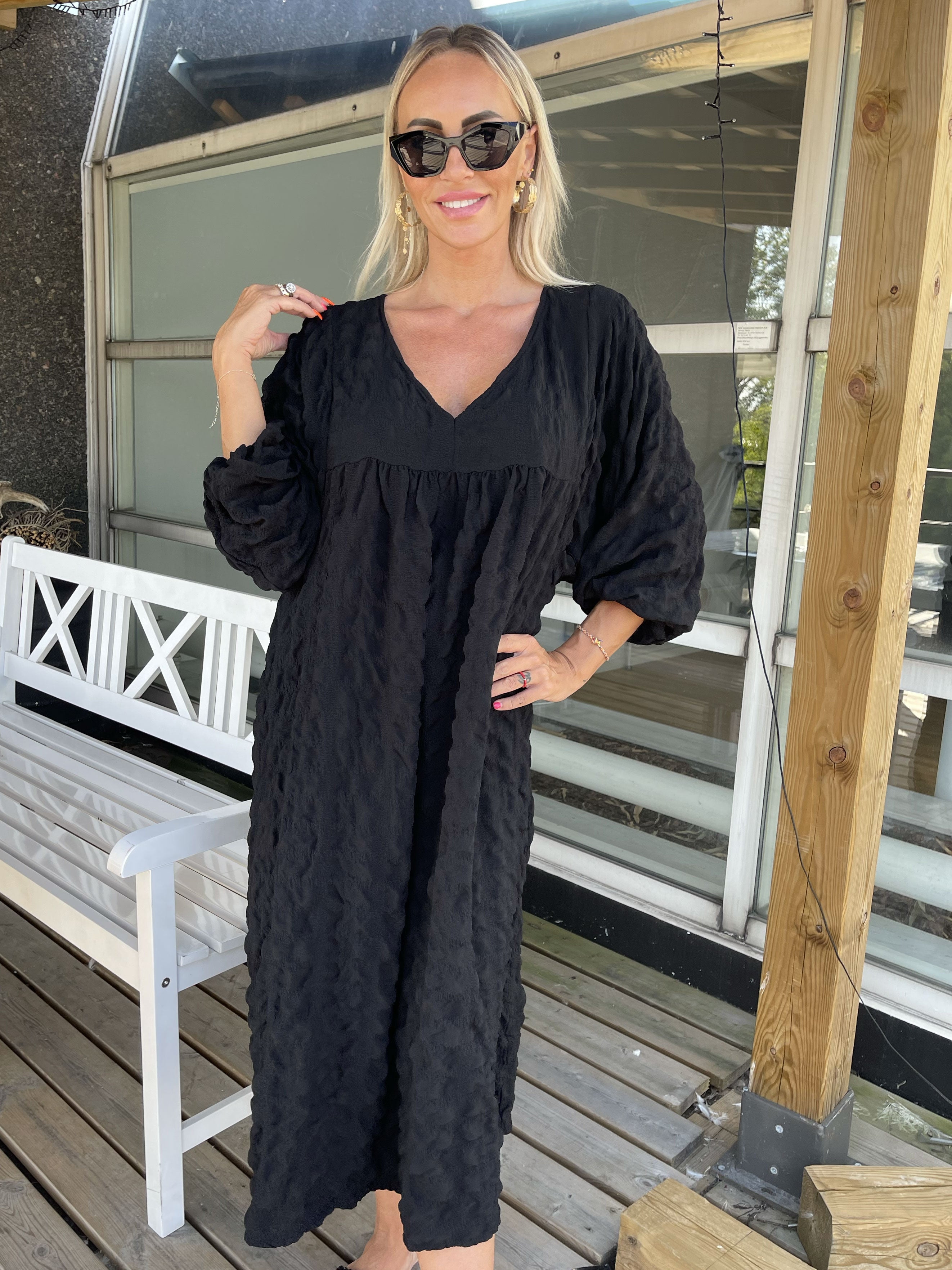 My - Lang kjole i babydollfacon