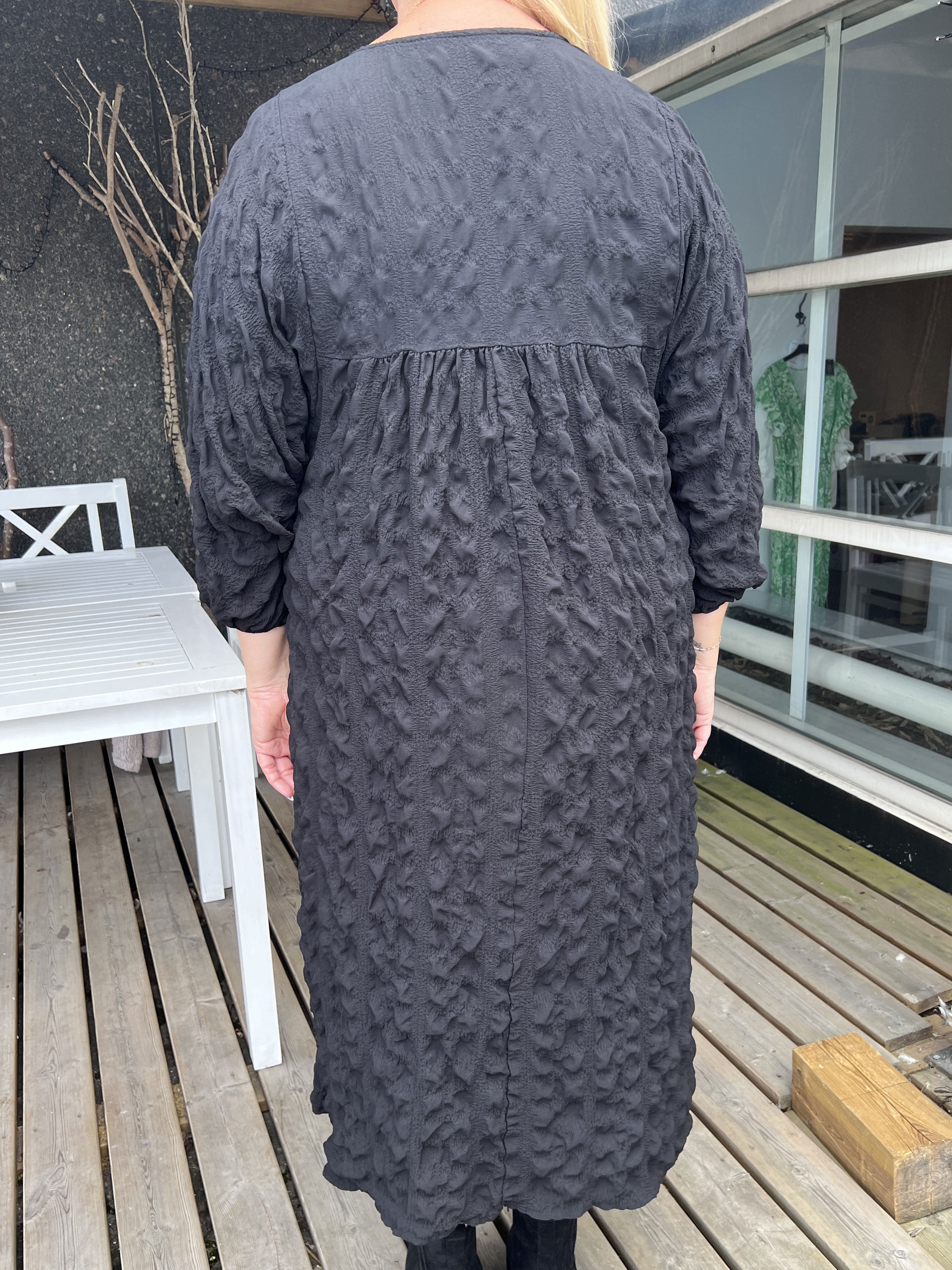 My - Sød plus size kjole i babydollfacon