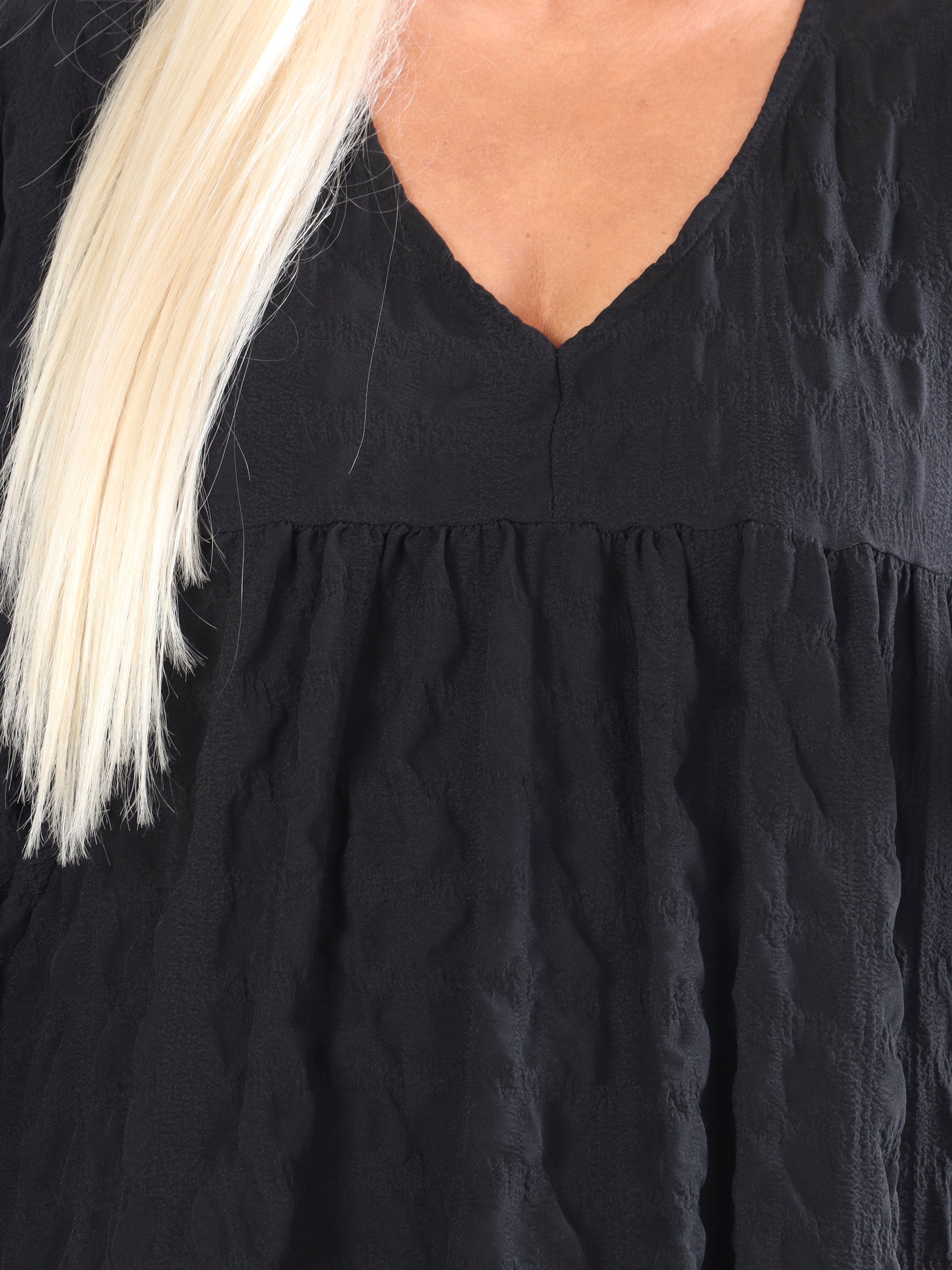 My - Sød plus size kjole i babydollfacon